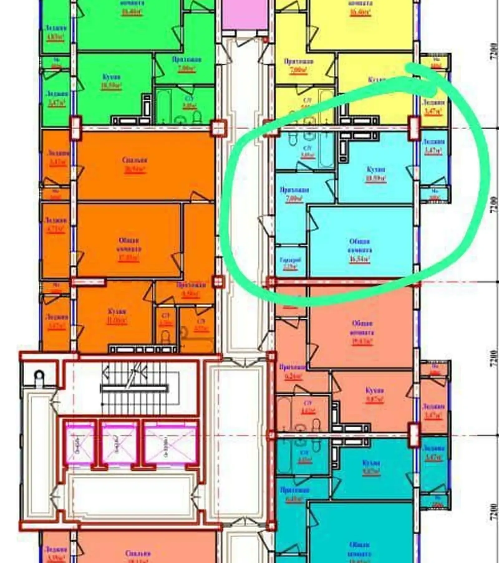2-комн. квартира, 8 этаж, 48 м², Шоҳмансур