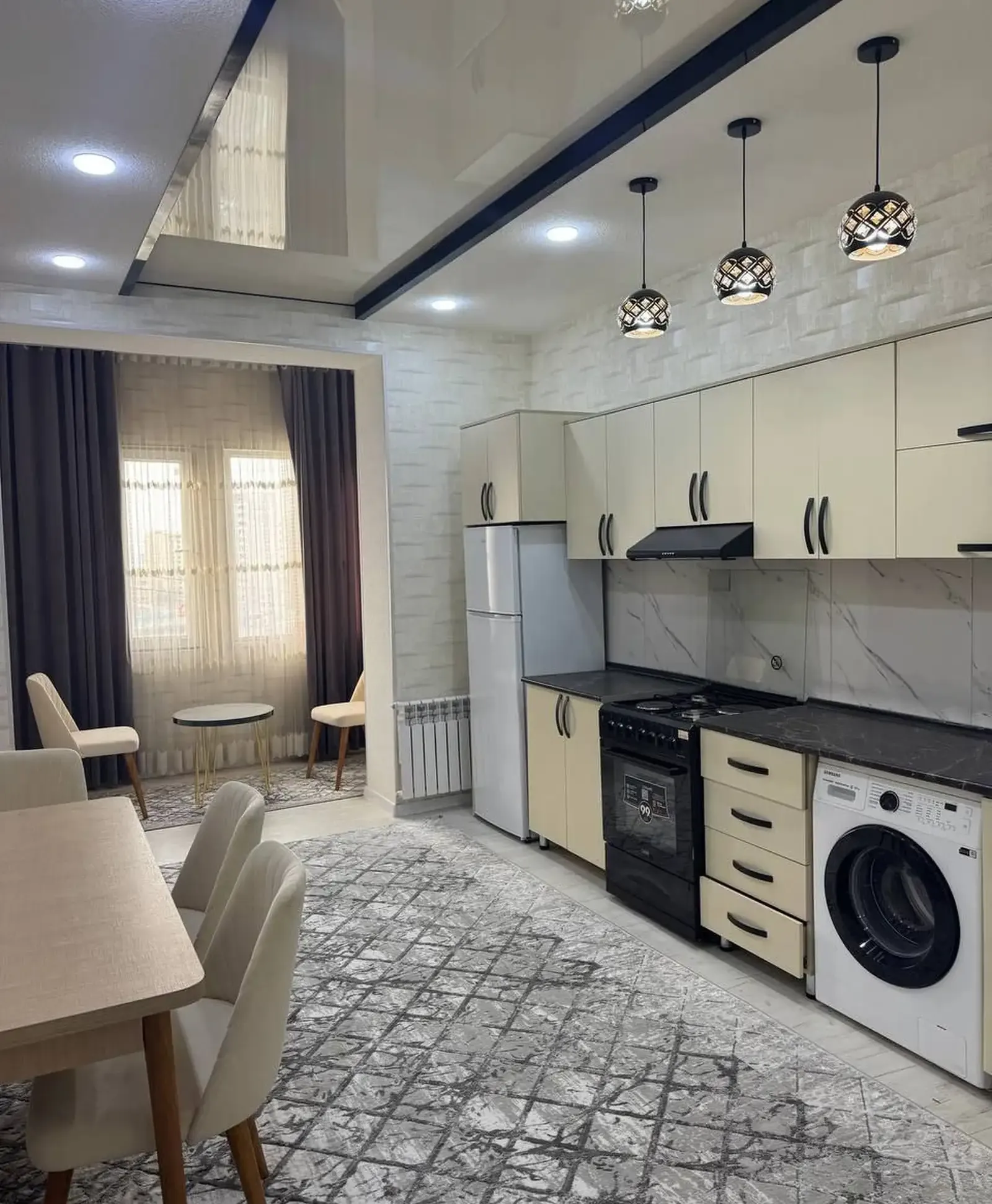 2-комн. квартира, 12 этаж, 78 м², Шохмансур