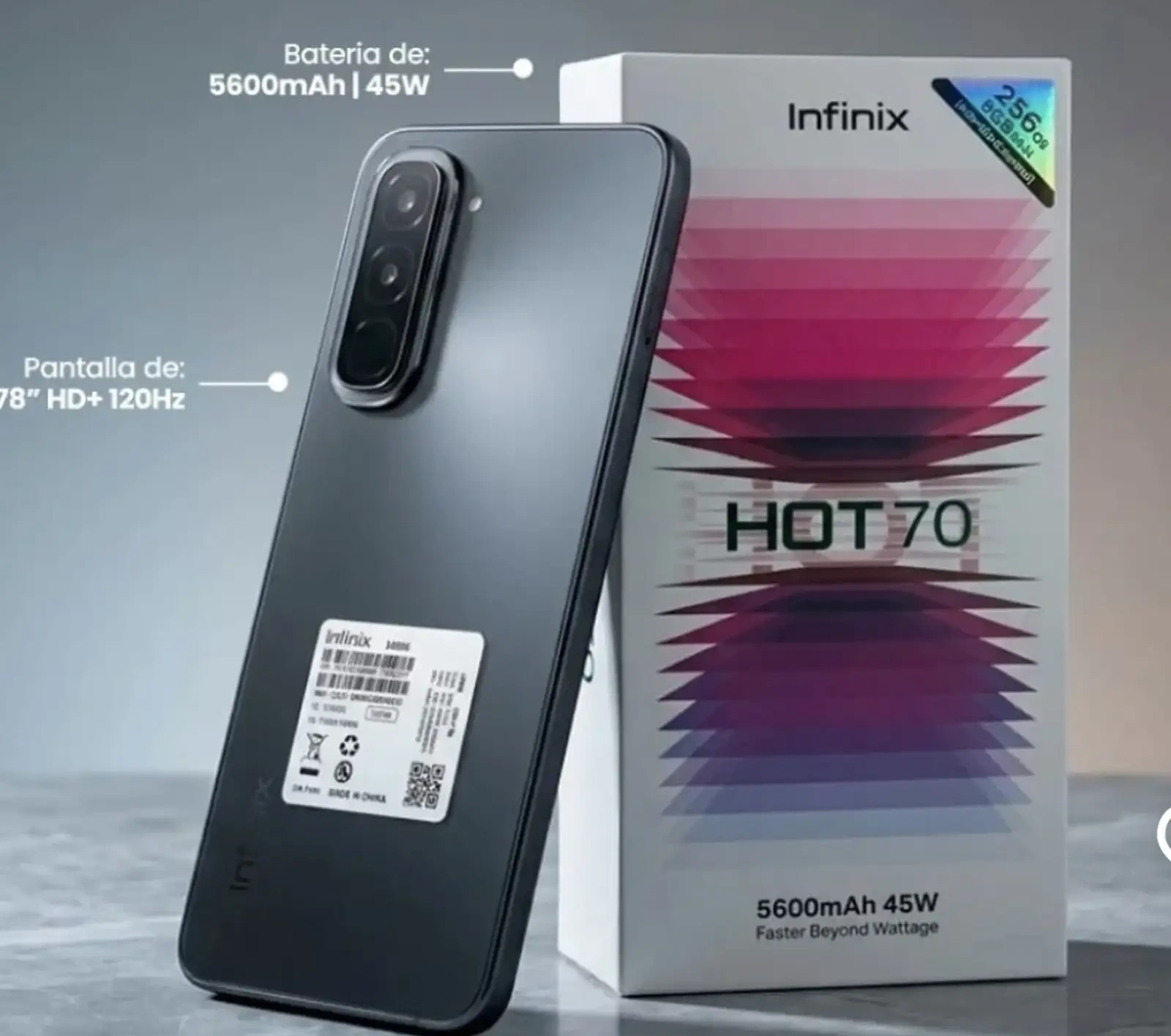 Infinix Hot 70 8/128Gb silver