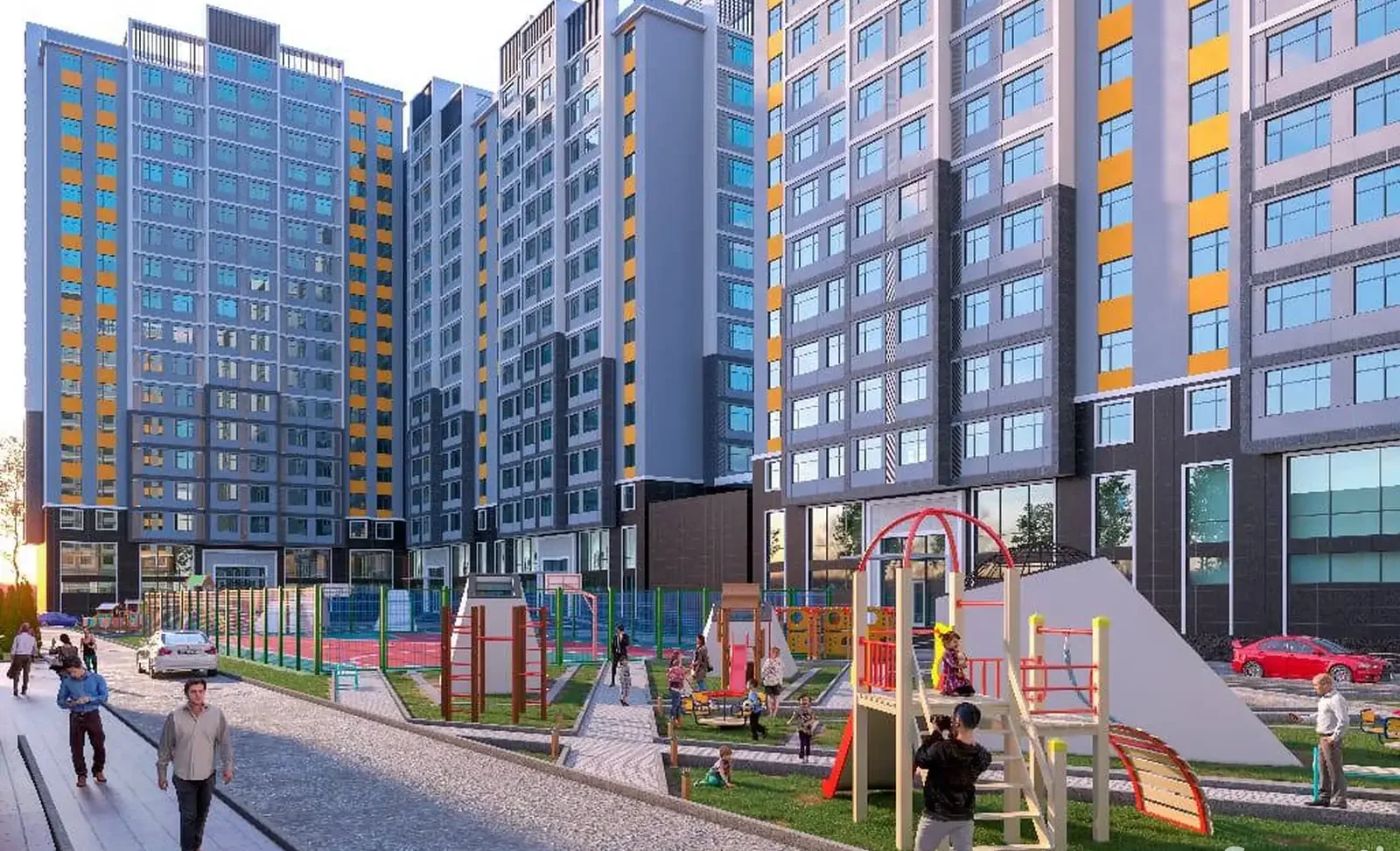 2-комн. квартира, 8 этаж, 73 м², Исмоили Сомони Спартак