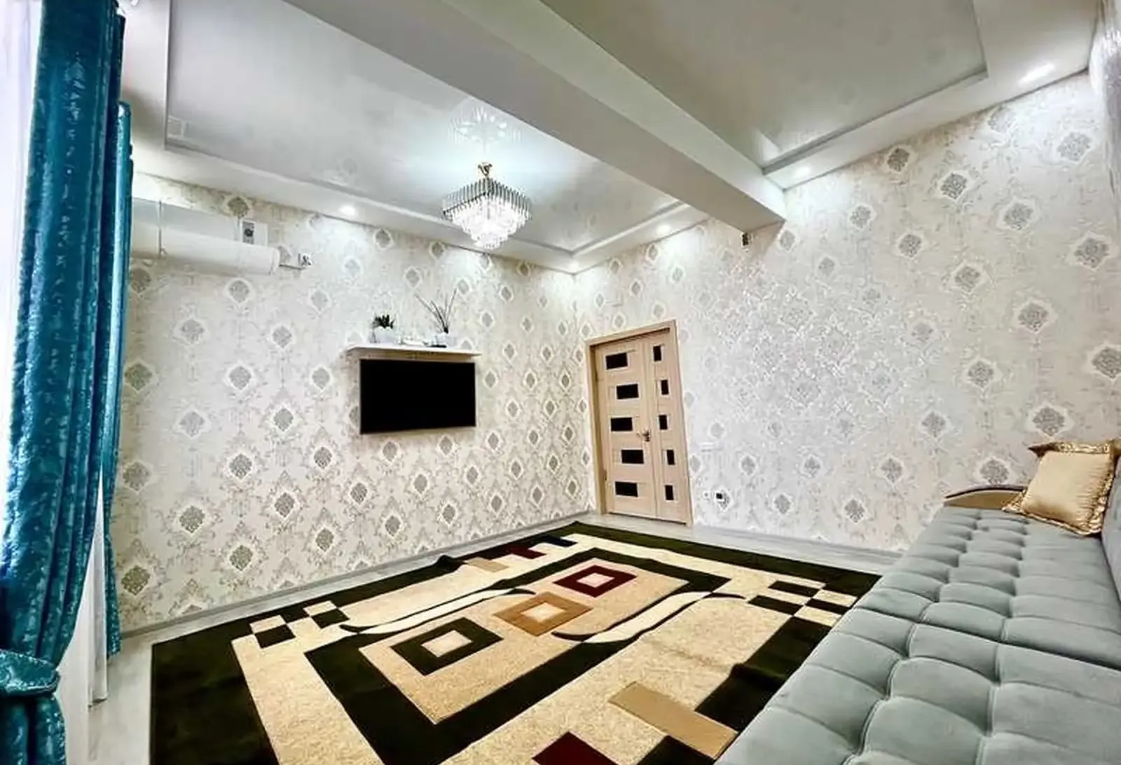 2-комн. квартира, 14 этаж, 74м², Пединститут, И. Сомони