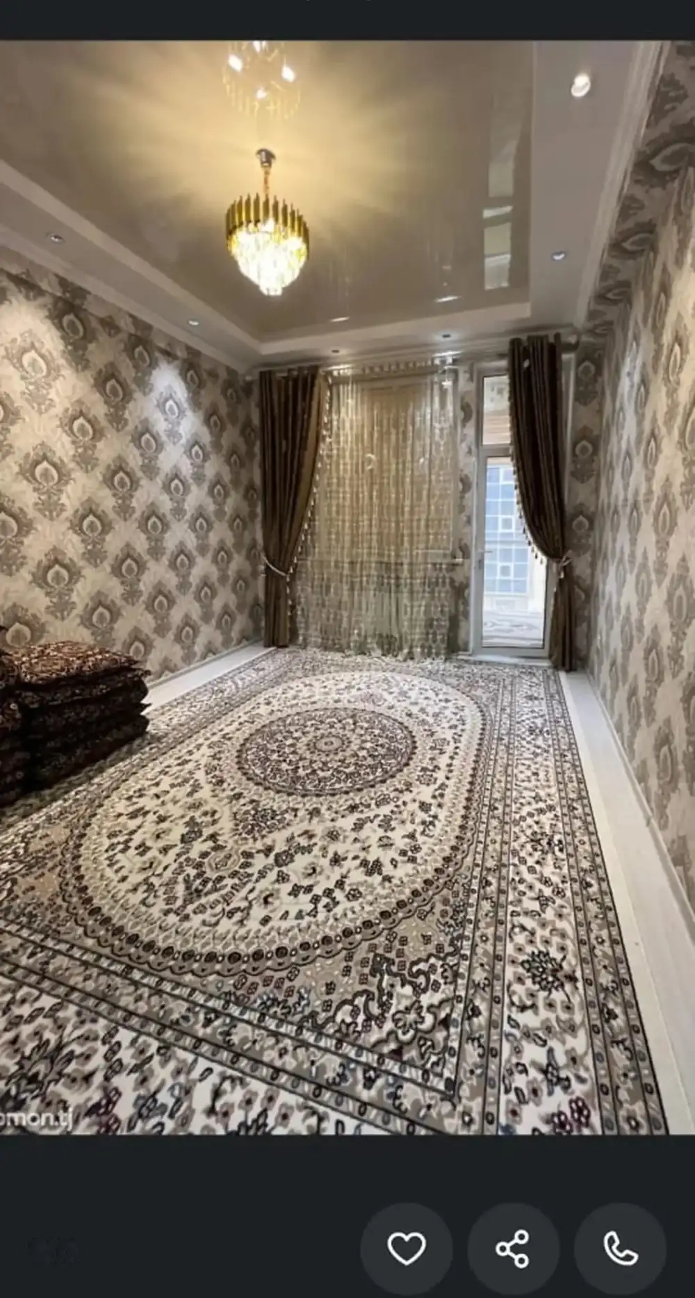 2-комн. квартира, 3 этаж, 61м², Калинин, Навобод