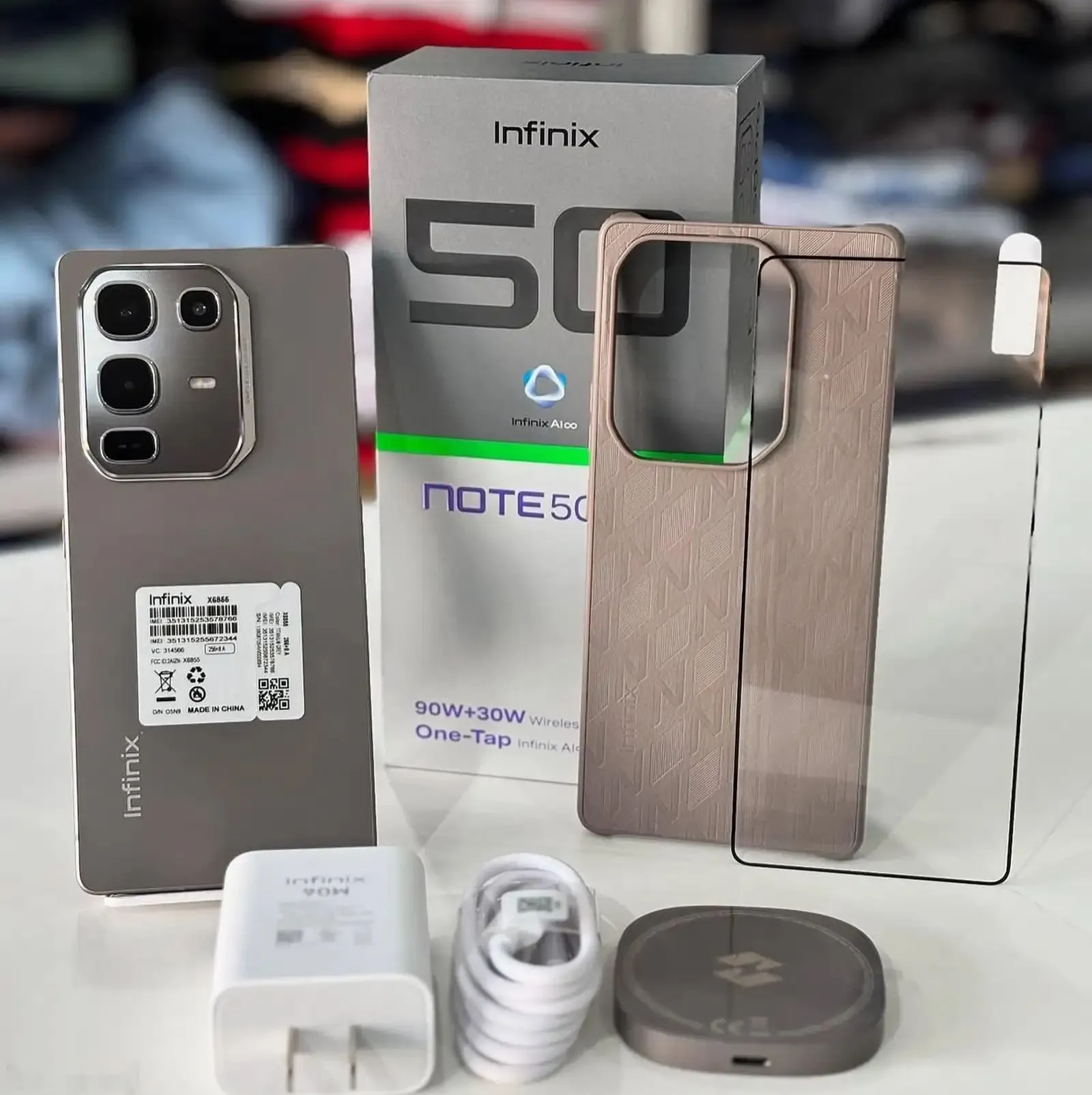 Infinix Note 50pro 24/256Gb black