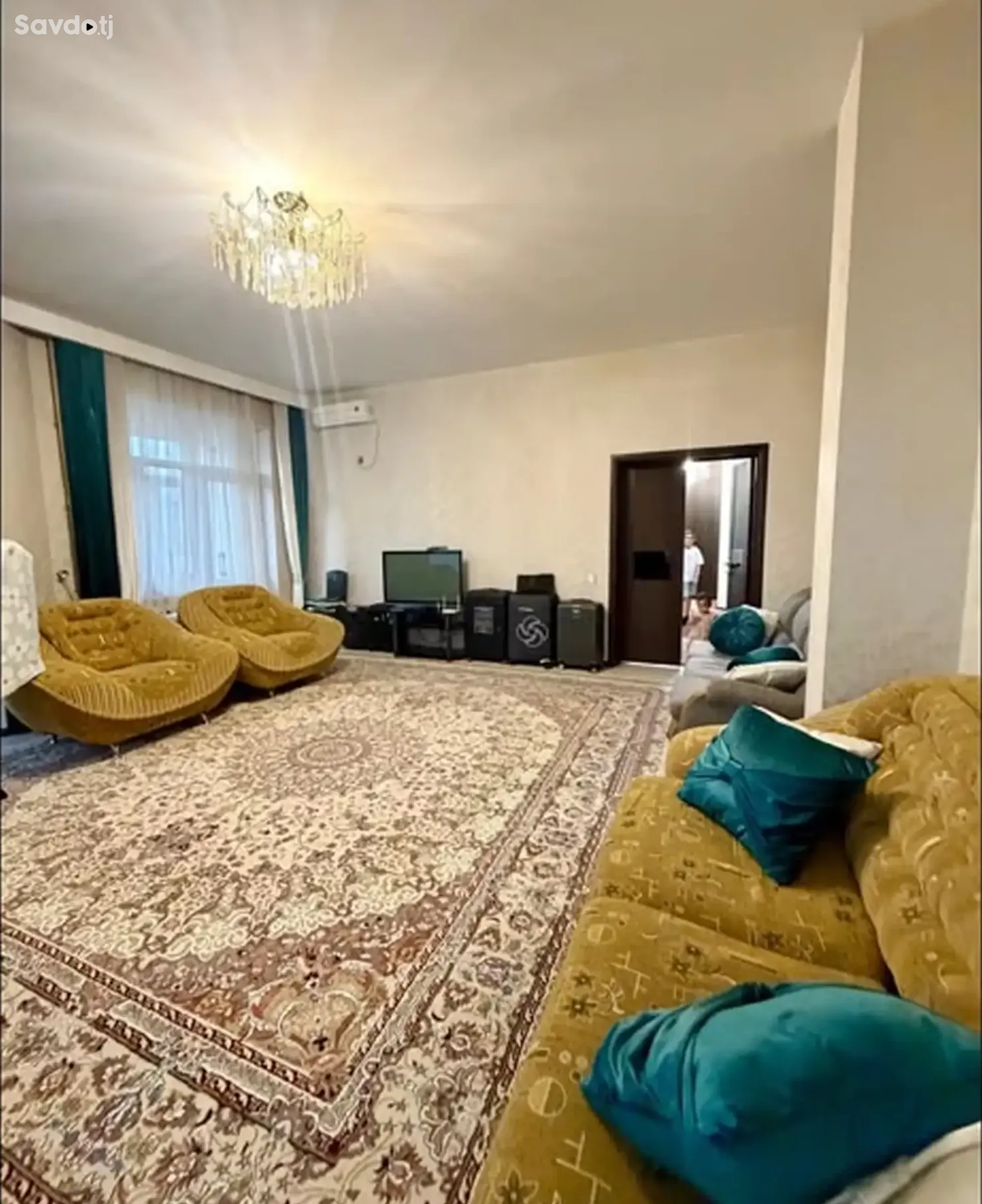 3-комн. квартира, 12 этаж, 152м², Сомони