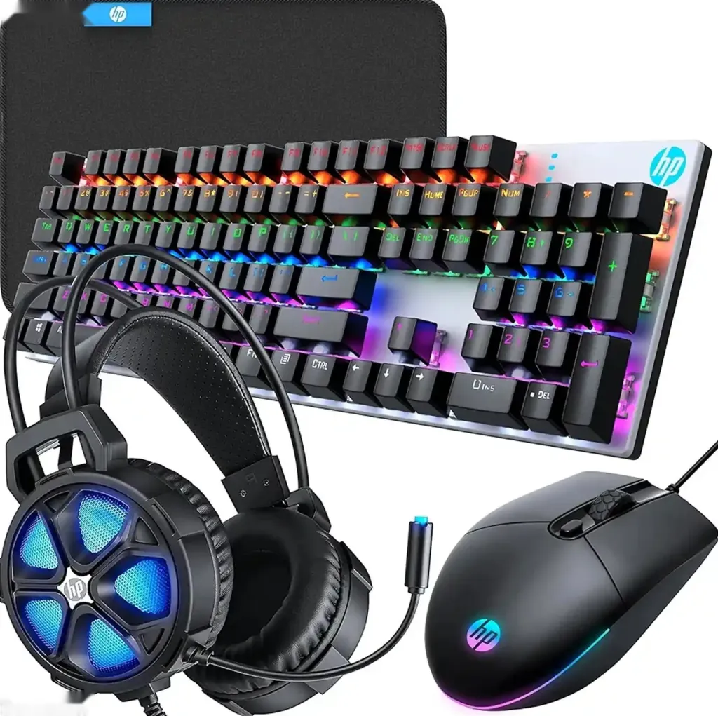 Комплект из клавиатуры и мыши HP 4in1 Professional Gaming Combo