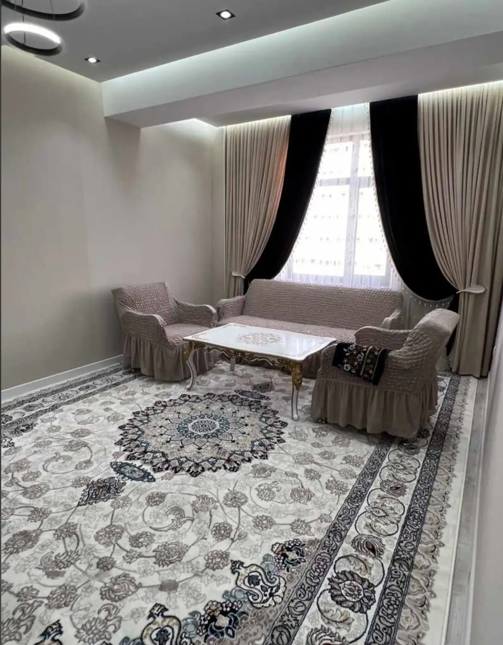 3-комн. квартира, 15 этаж, 80м², Сино