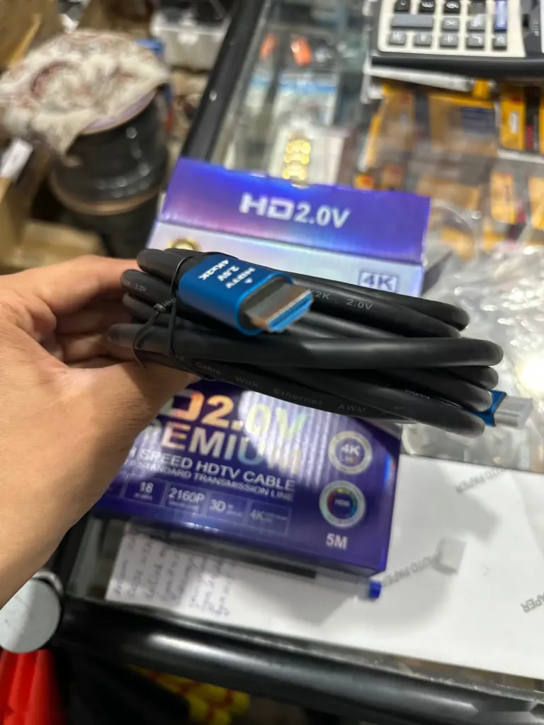 Кабель HD 2.0v 4k premium cable speed 5м