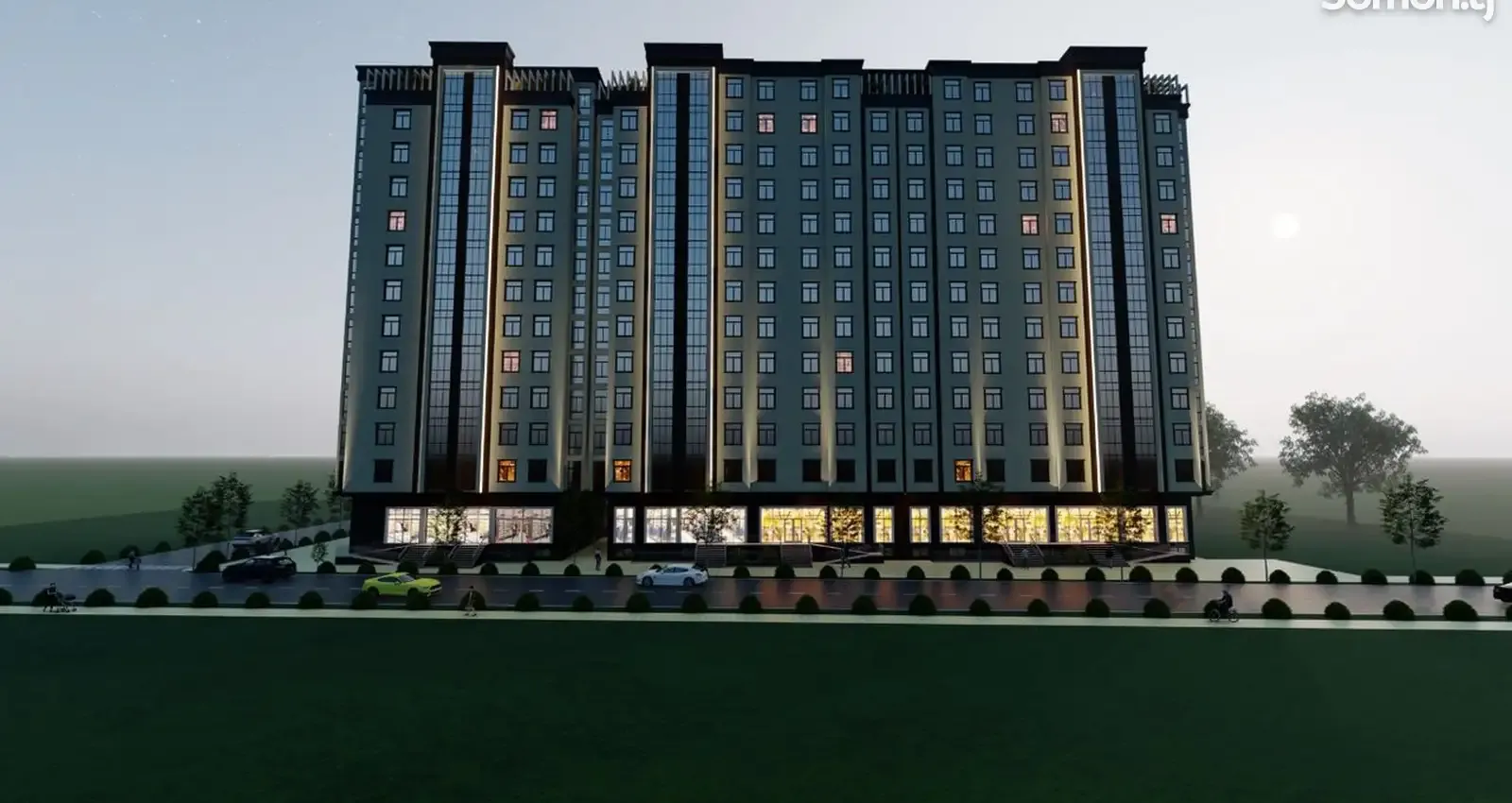 2-комн. квартира, 6 этаж, 58 м², бозори Сафина