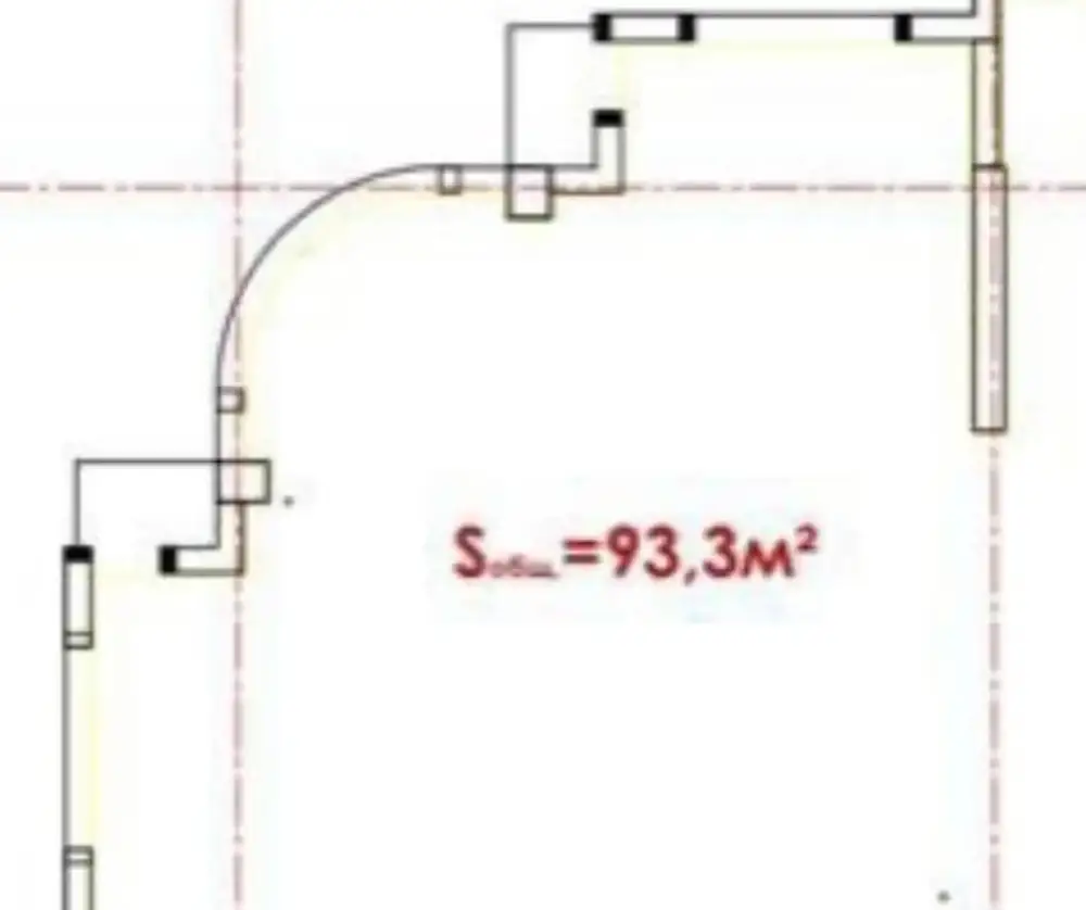 2-комн. квартира, 6 этаж, 93 м², Шохмансур