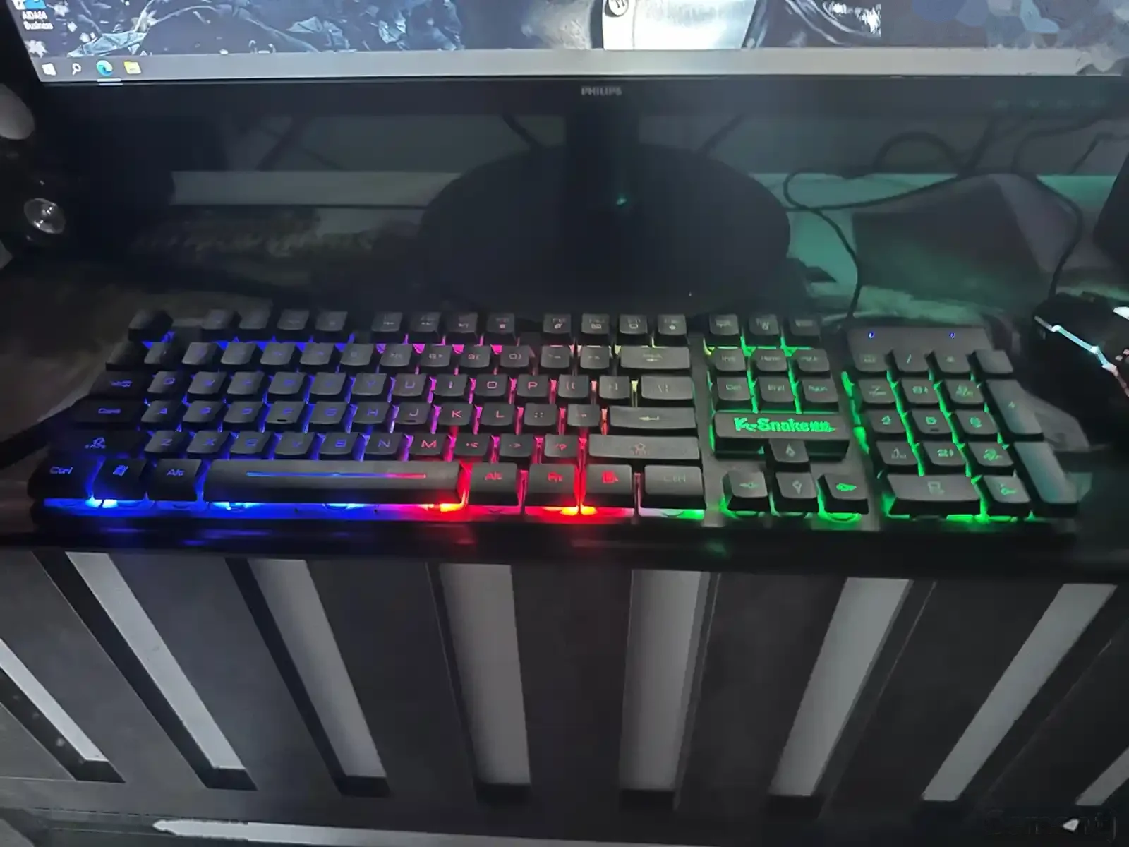 Игровой компьютер core i7 4770/RAM 16GB/RX 580 8GB/SSD 128GB/HDD 1TB