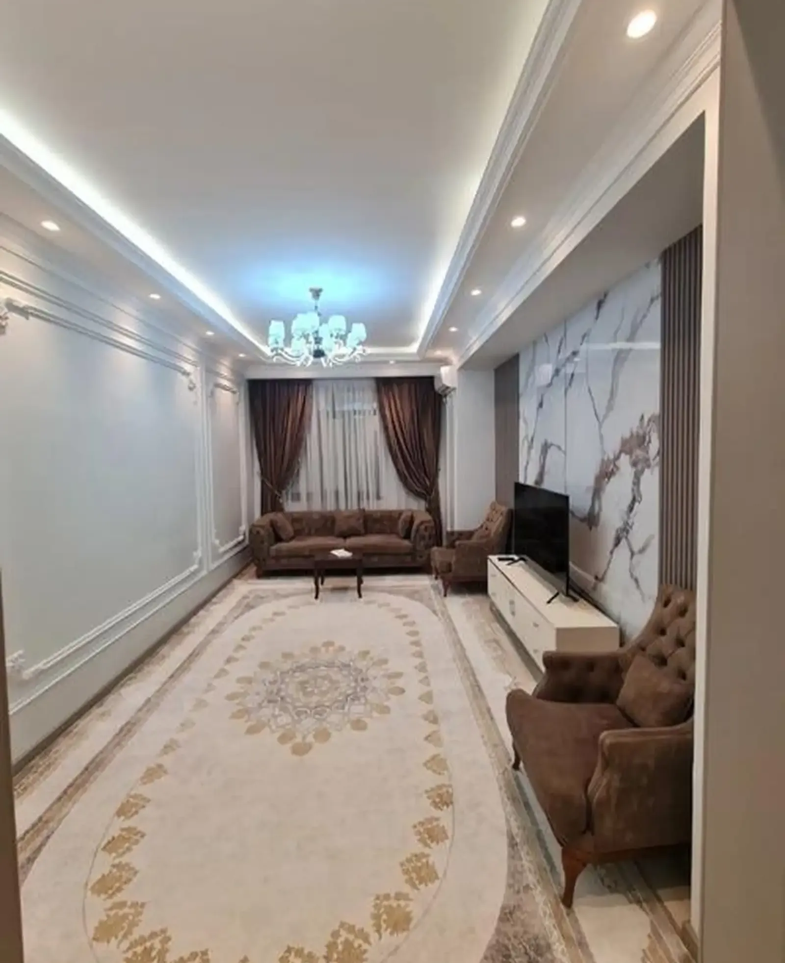 3-комн. квартира, 15 этаж, 92м², Шохмансур