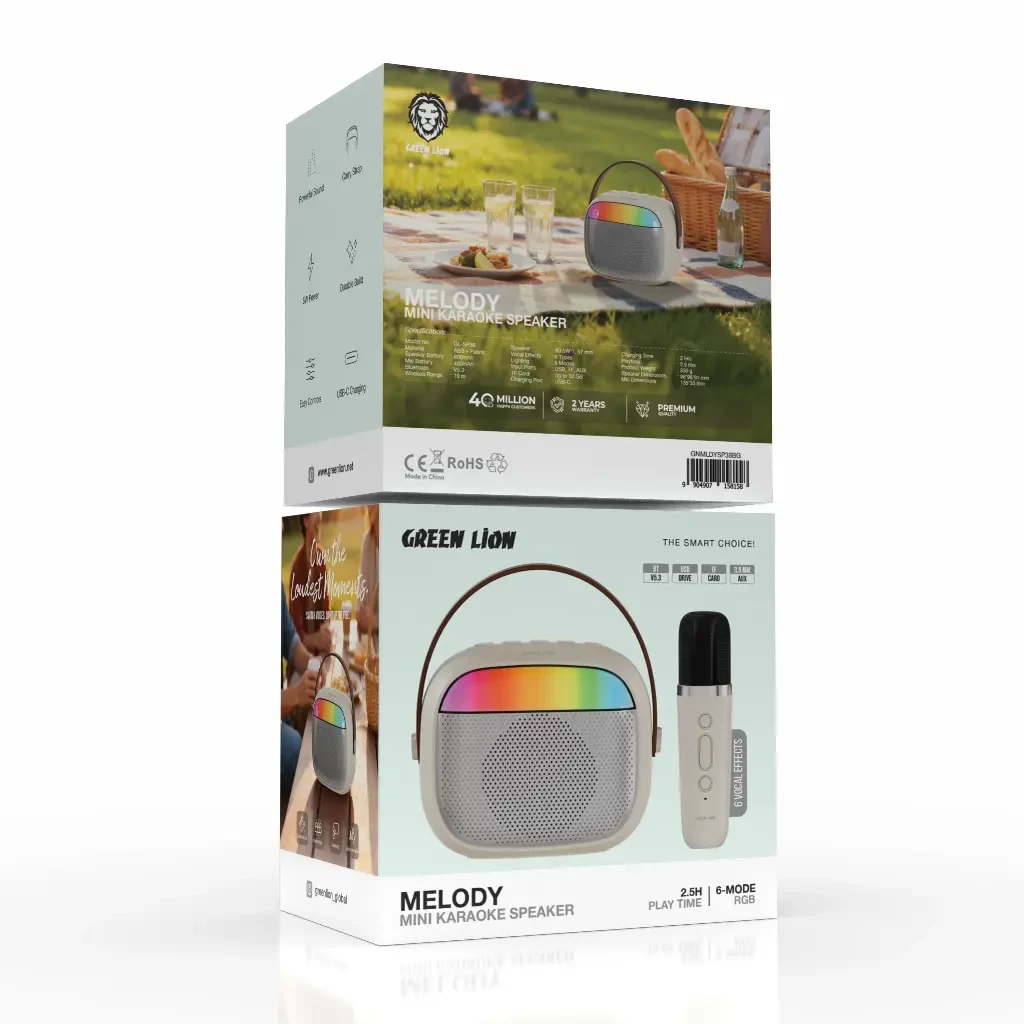 Портативная караоке колонка Green Lion Melody  Mini Karaoke Speaker