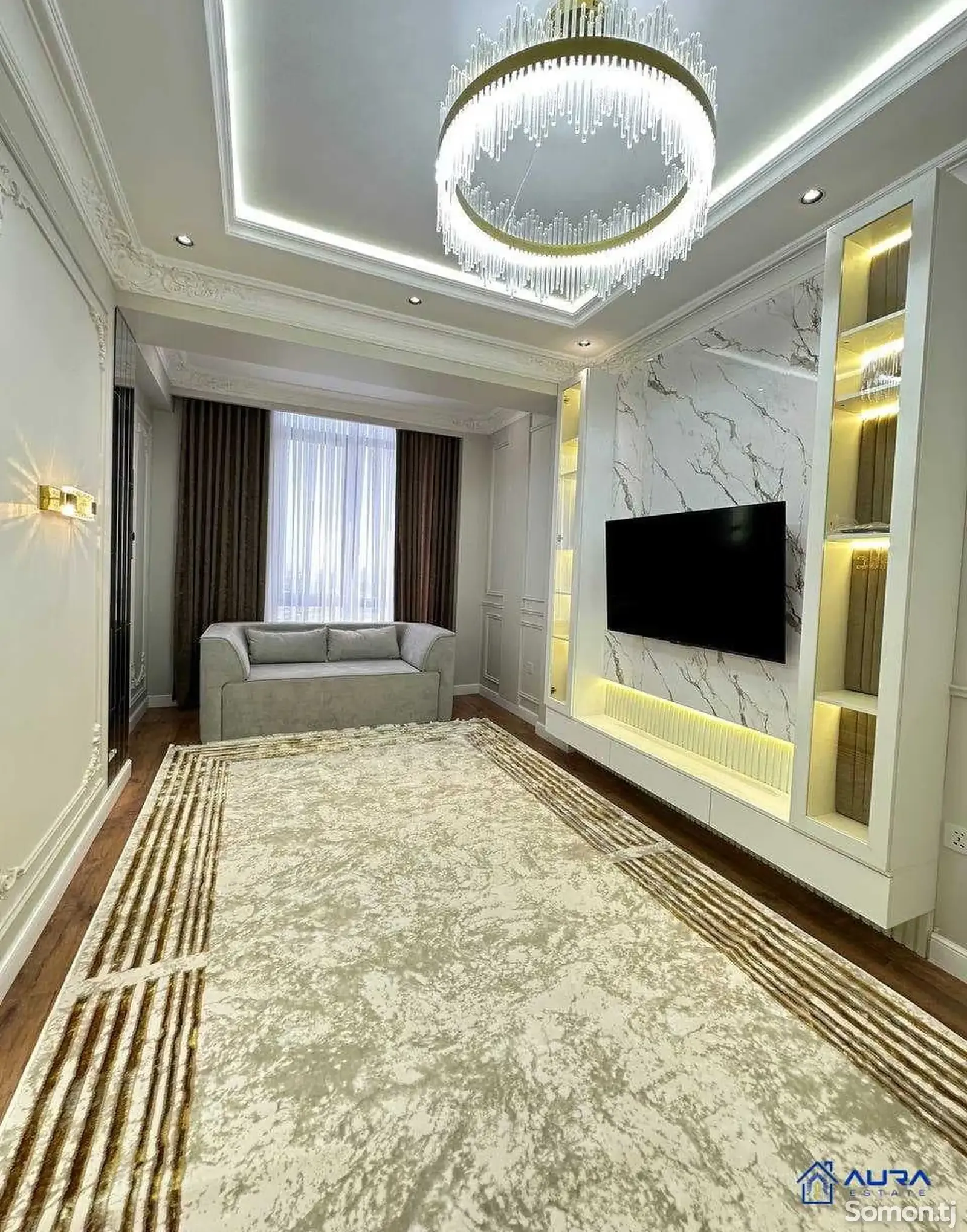 2-комн. квартира, 16 этаж, 83 м², Фирдавси