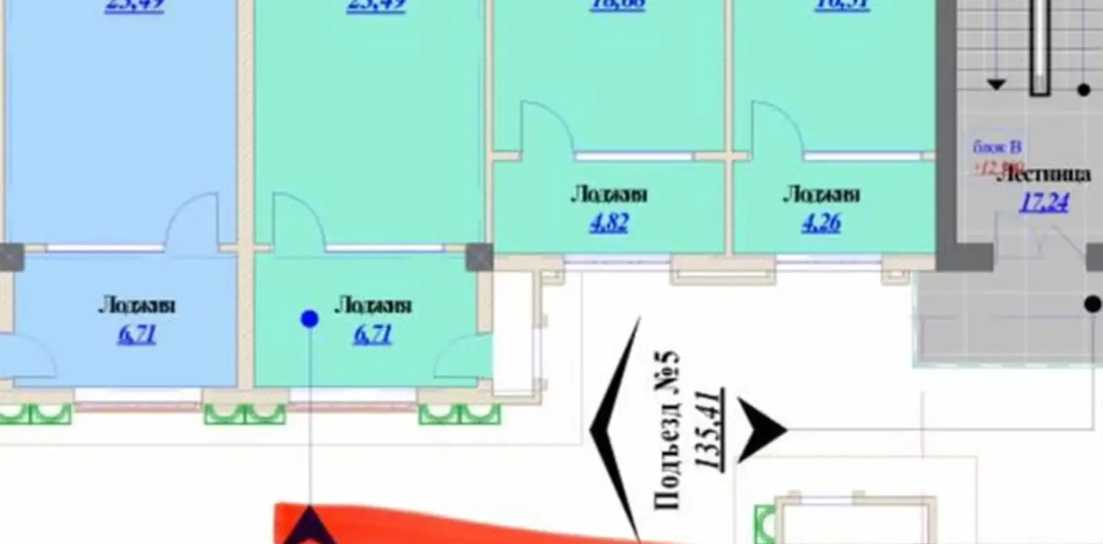 2-комн. квартира, 9 этаж, 93 м², Садбарг