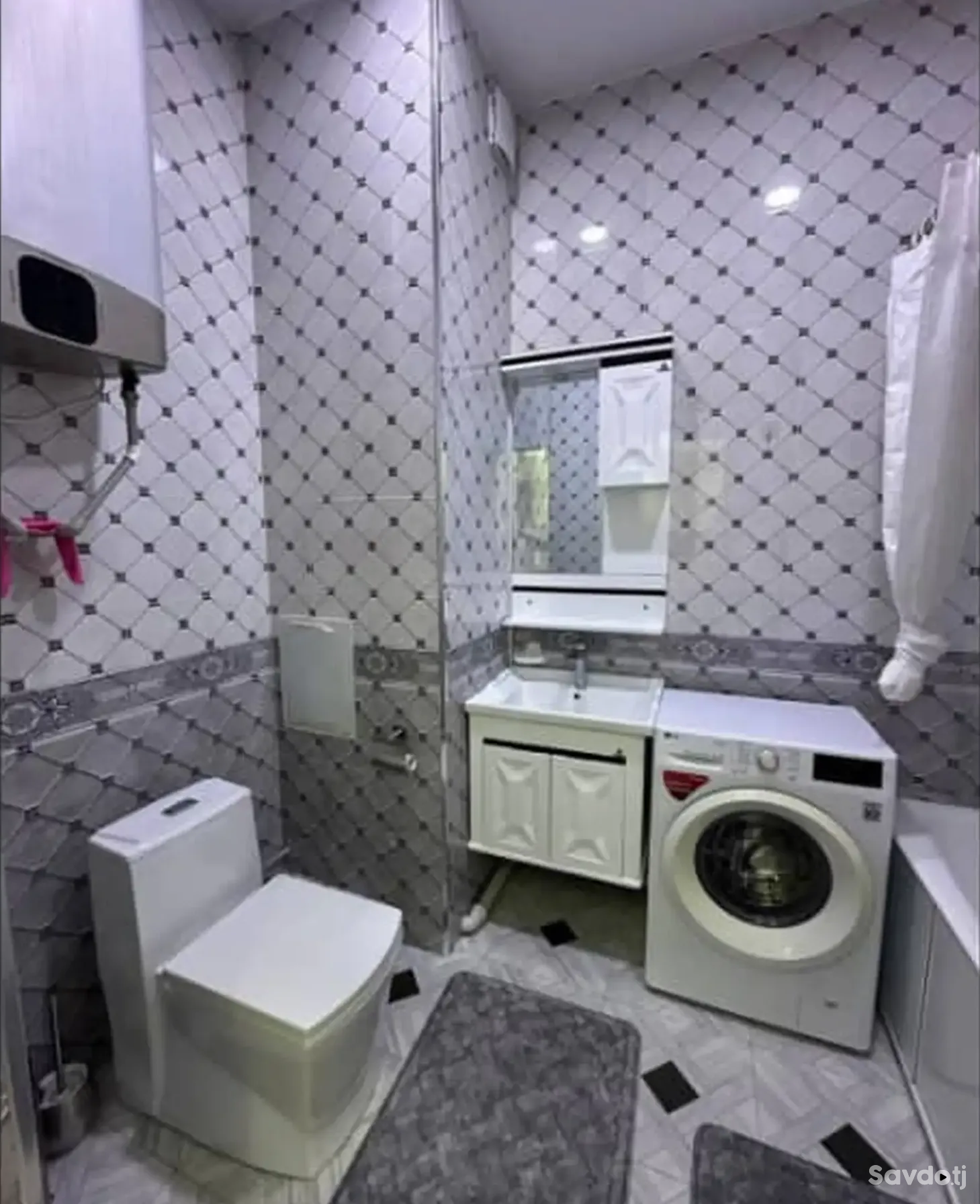 2-комн. квартира, 9 этаж, 60м², Шохмансур