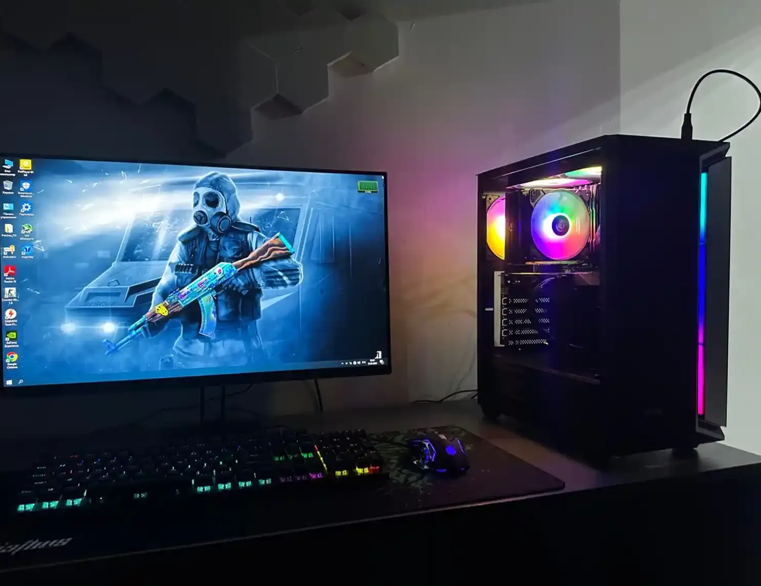 Игровой компьютер Core i5 12400F / 16GB / 512GB / 1TB