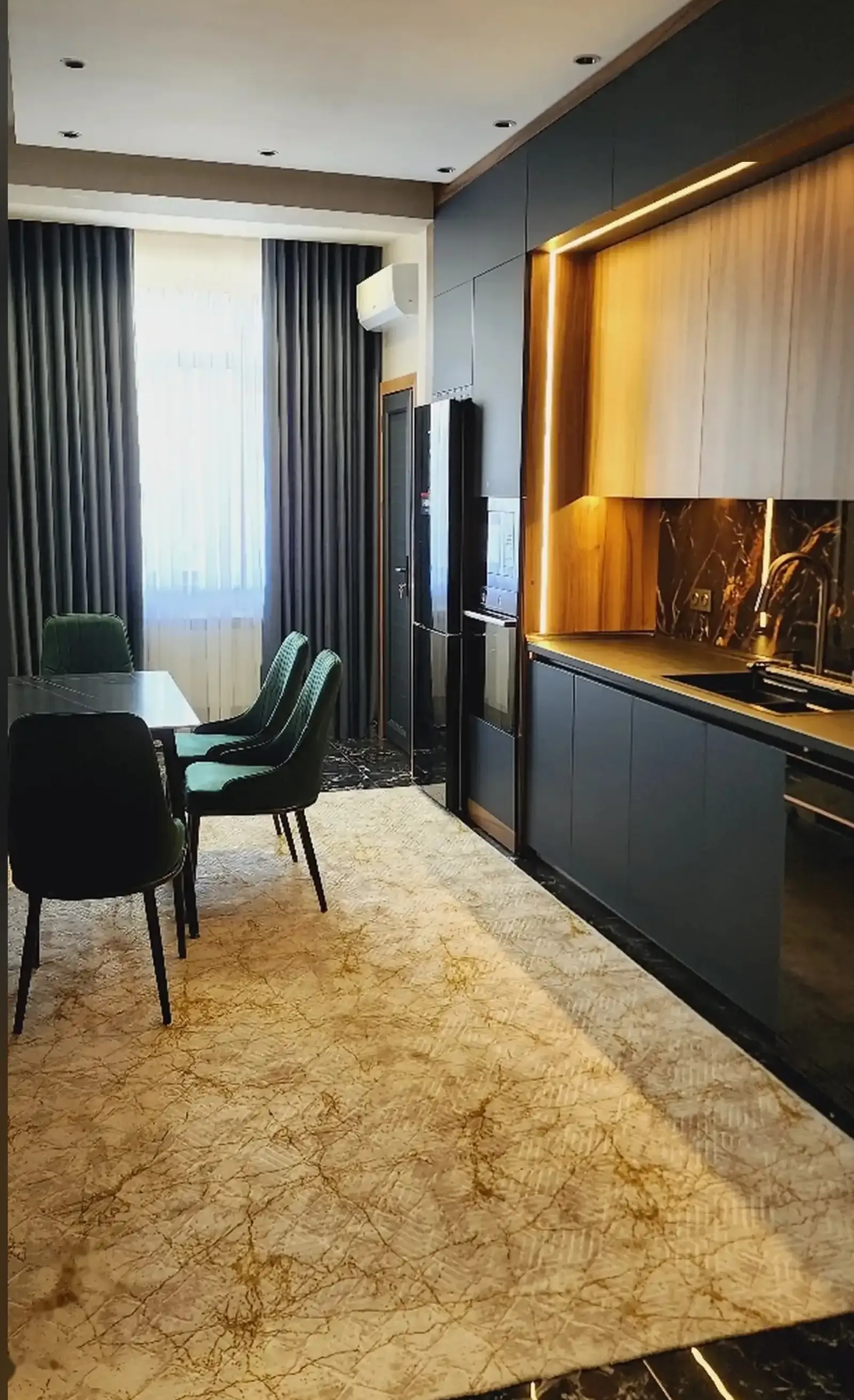 2-комн. квартира, 4 этаж, 110м², Исмоили Сомони