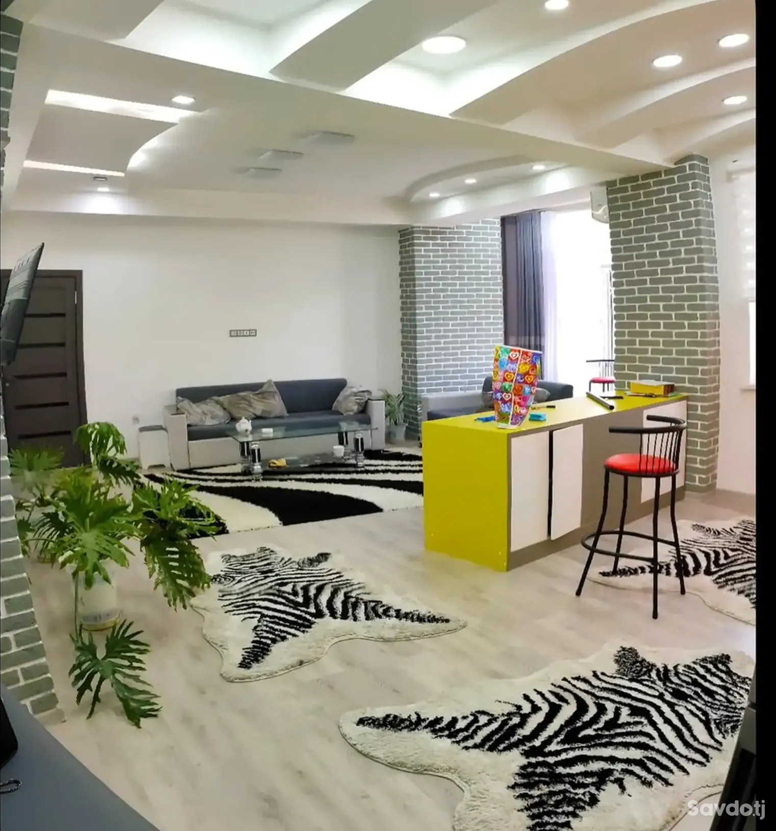 2-комн. квартира, 9 этаж, 72м², Шохмансур