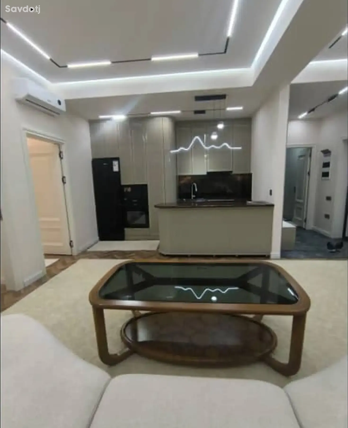 2-комн. квартира, 16 этаж, 75м², Сомони