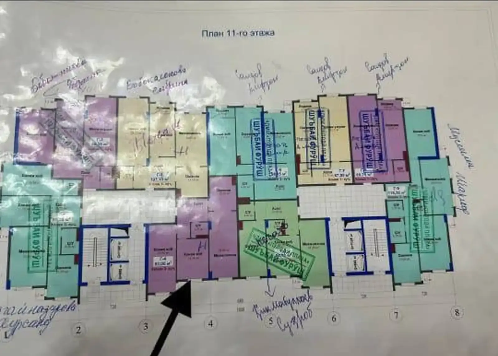2-комн. квартира, 14 этаж, 114 м², Евари Главный