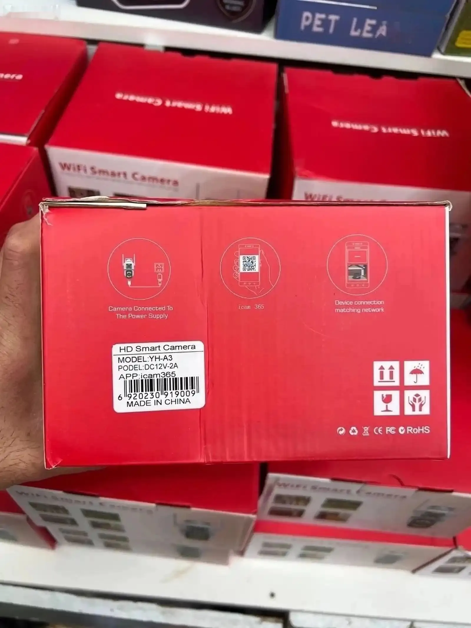 IP-камера с двойным объективом, 8 Мп, 4K, Wi-Fi