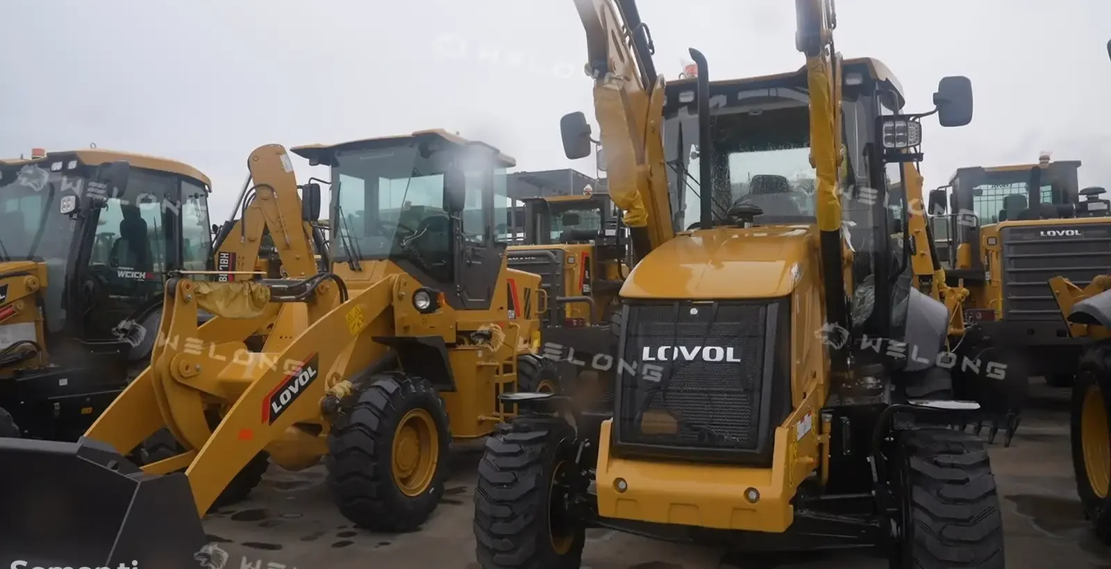 Погрузчик экскаватор