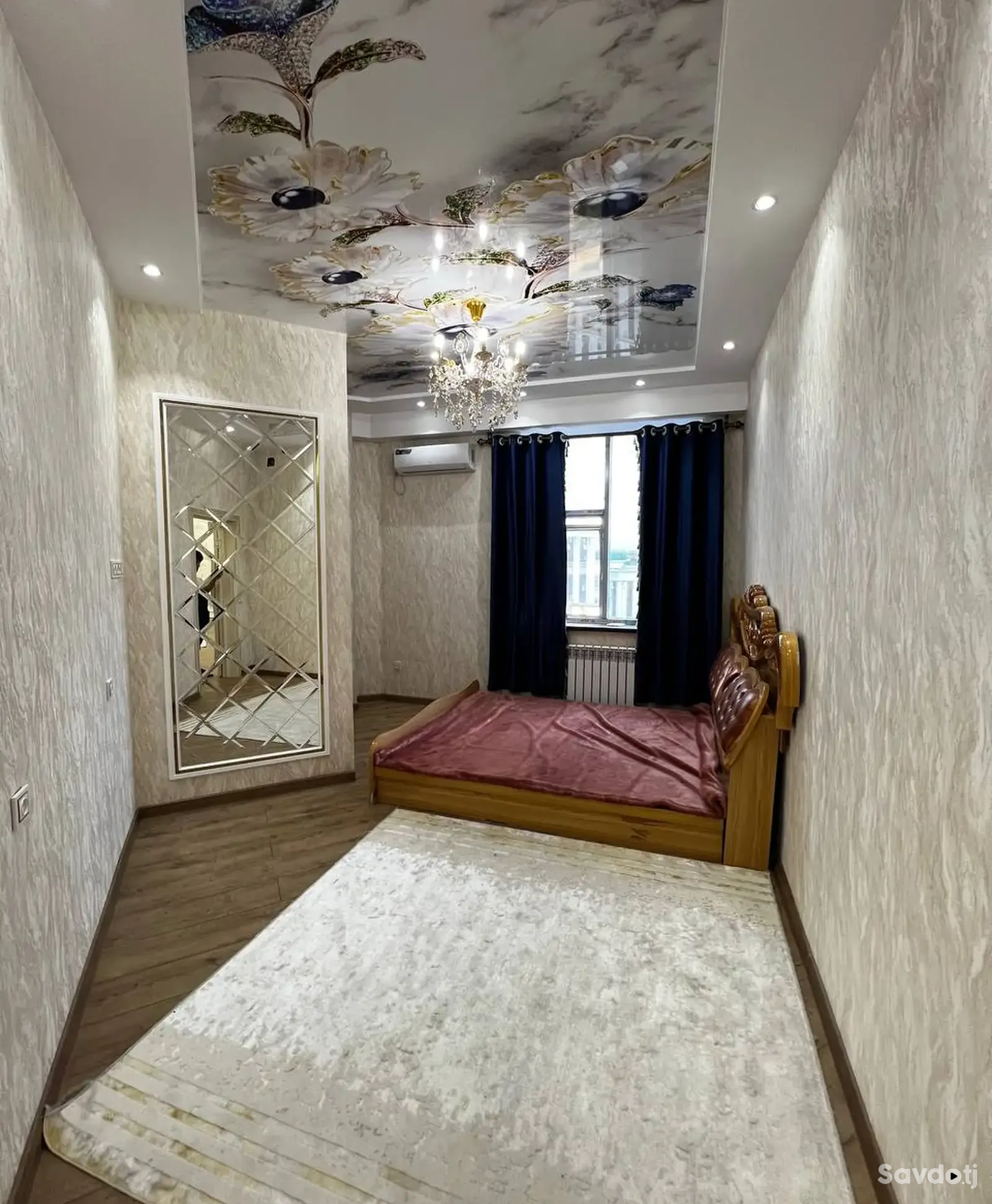 3-комн. квартира, 18 этаж, 105 м², И.Сомони Пайкари дом печать