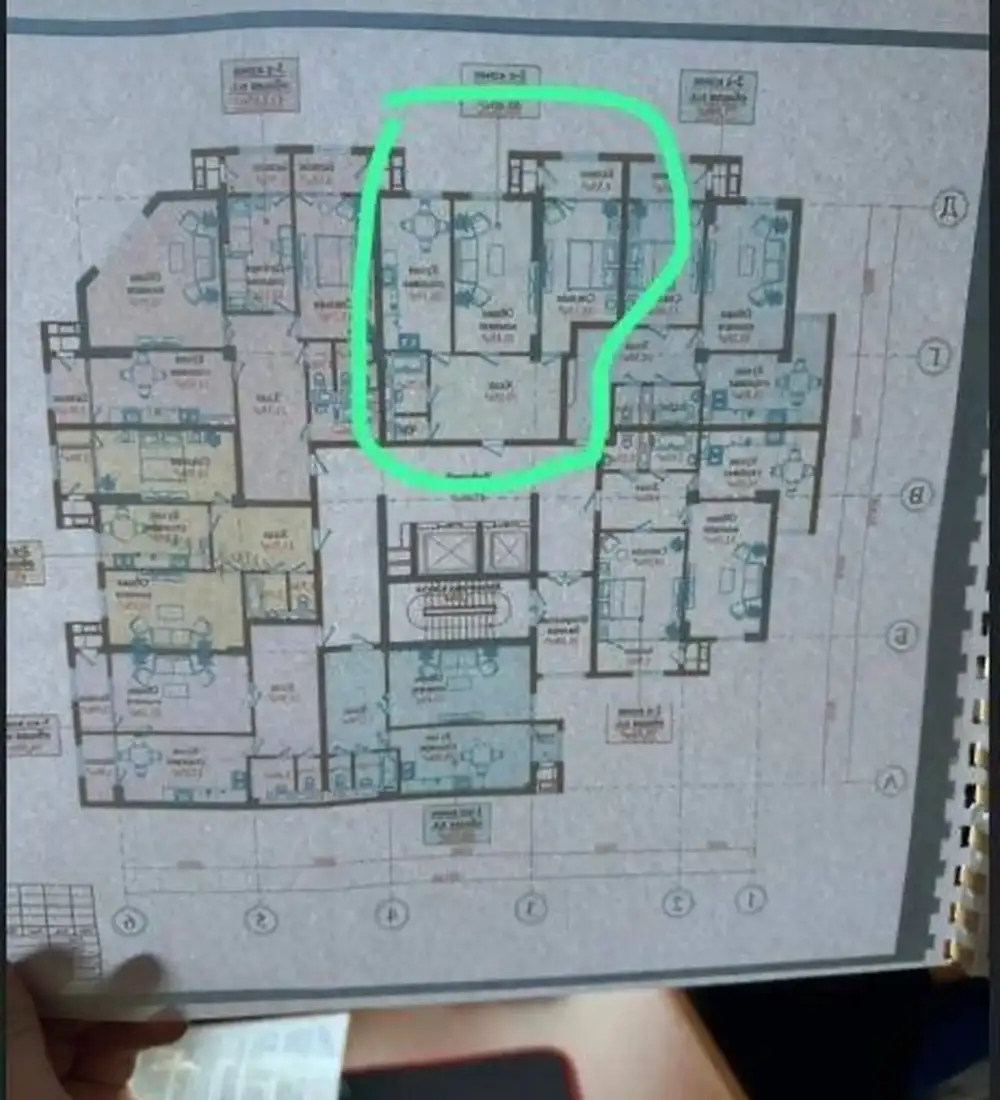 2-комн. квартира, 14 этаж, 80 м², Сино