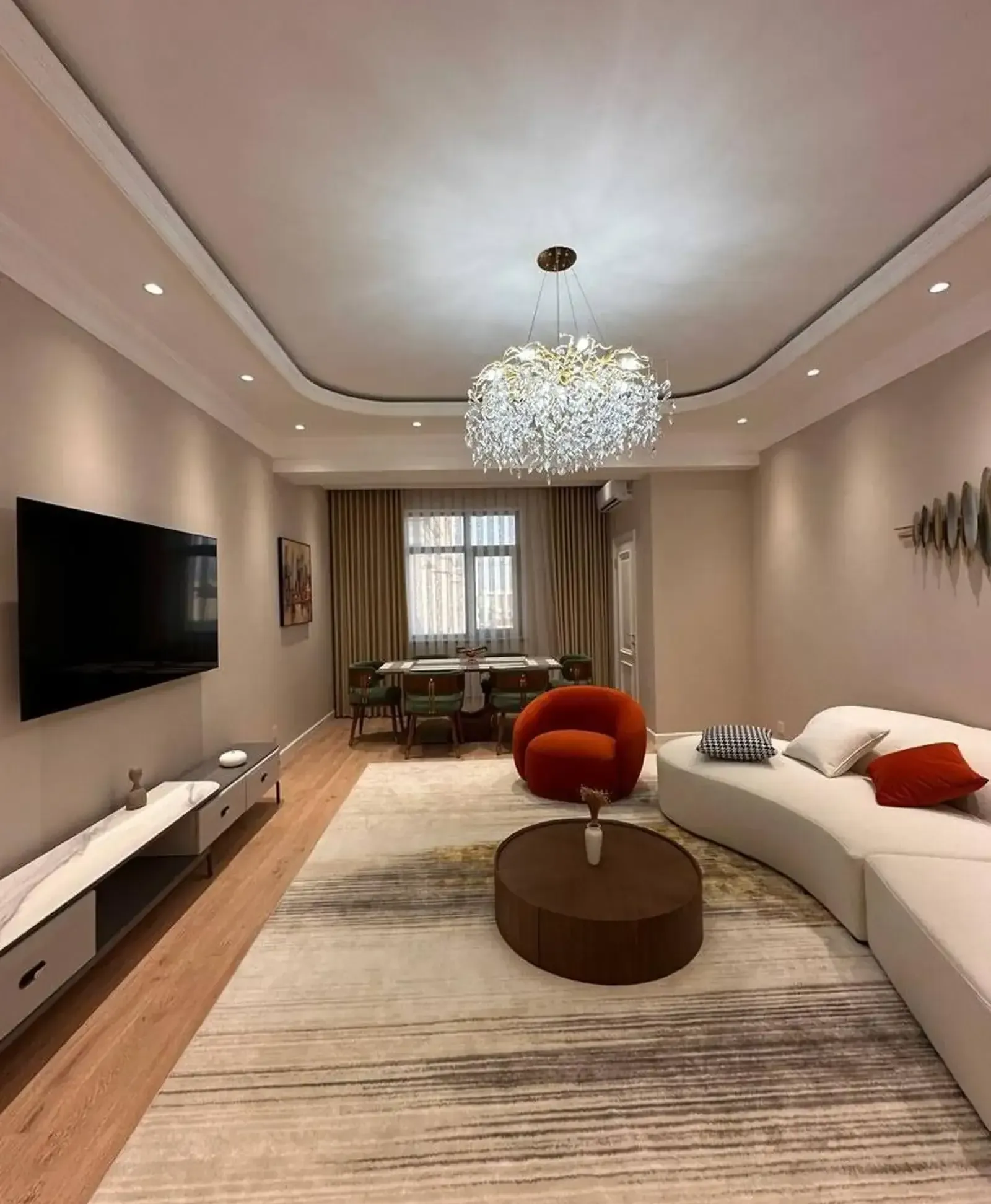 2-комн. квартира, 15 этаж, 95м², Дом печать/И сомони