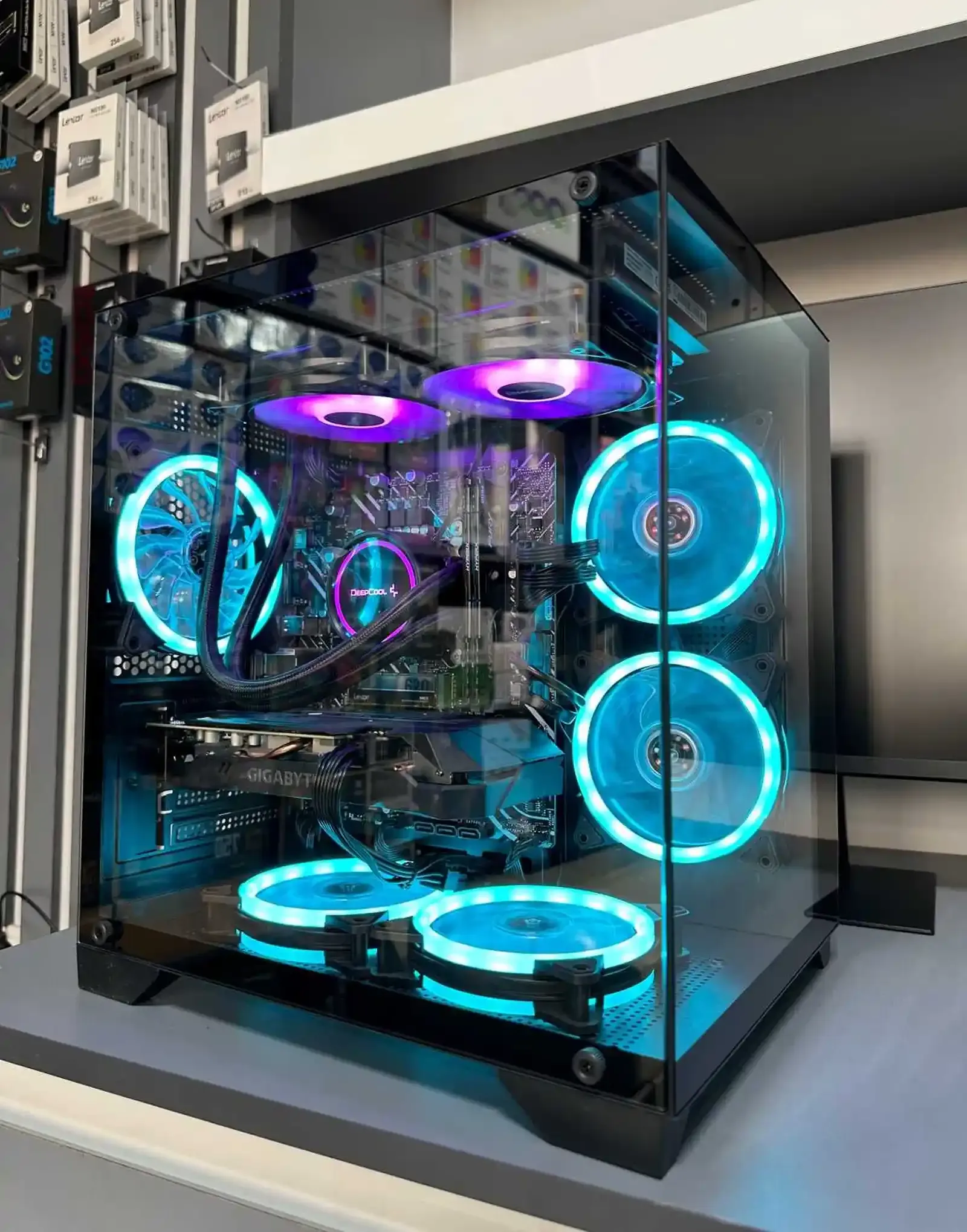 Игровой компьютер Core i5-12400F RAM DDR4 32GB SSD M2 512TB GTX 1660 TI