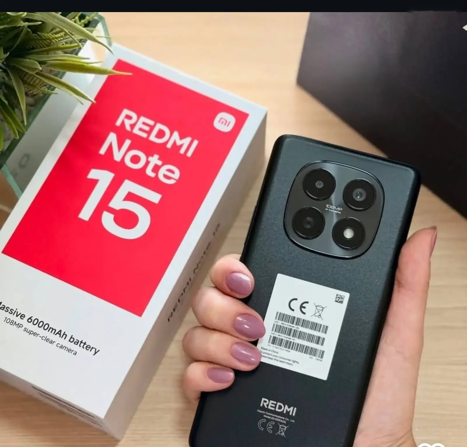 Xiaomi Redmi Note 15 6/128Gb black — фото 3