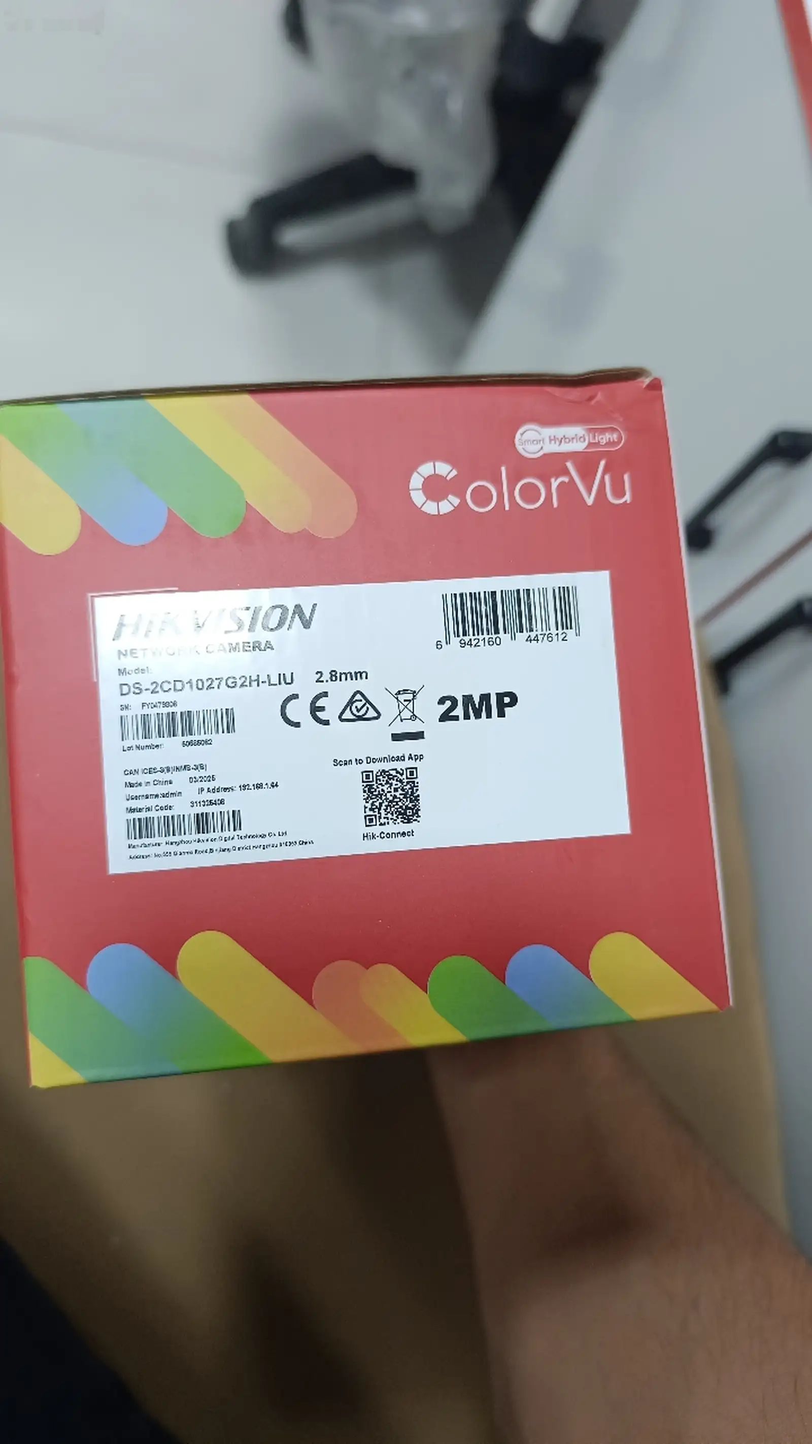 Камера Hikvision ColorVu 2MP