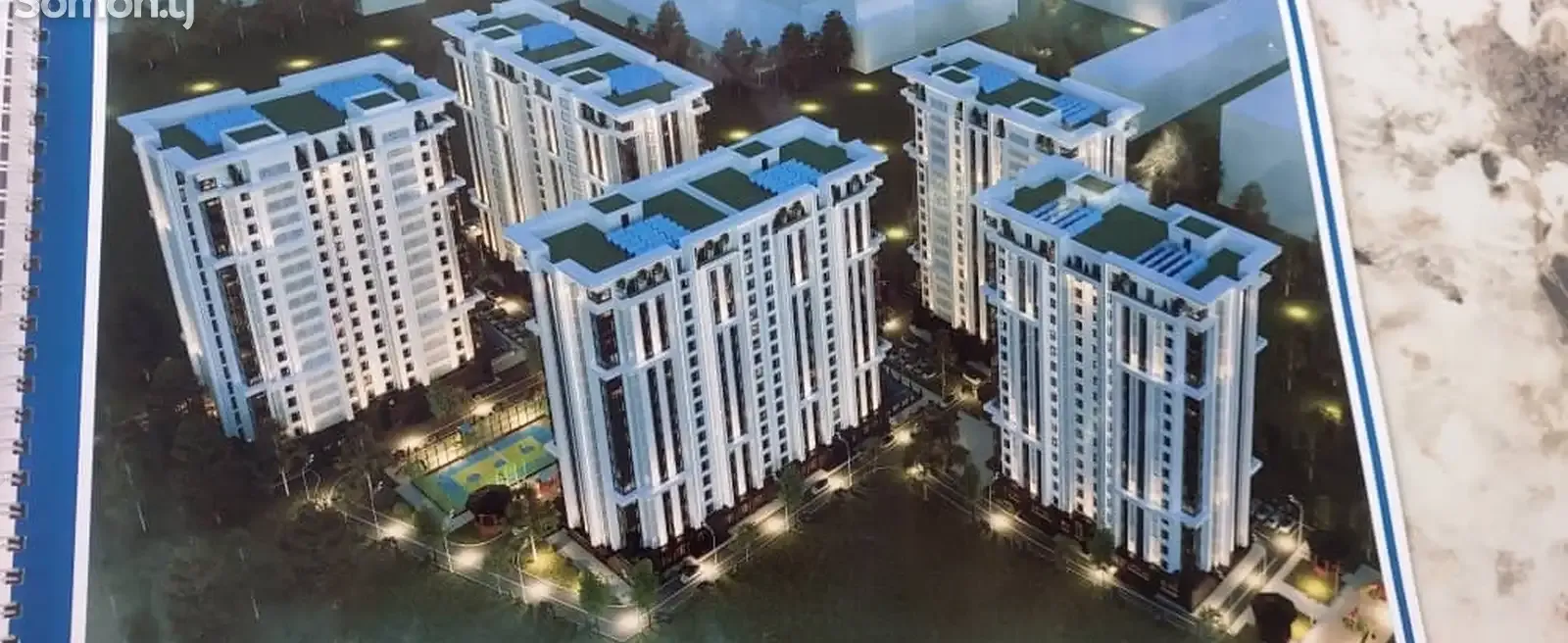 3-комн. квартира, 13 этаж, 141 м², Садбарг