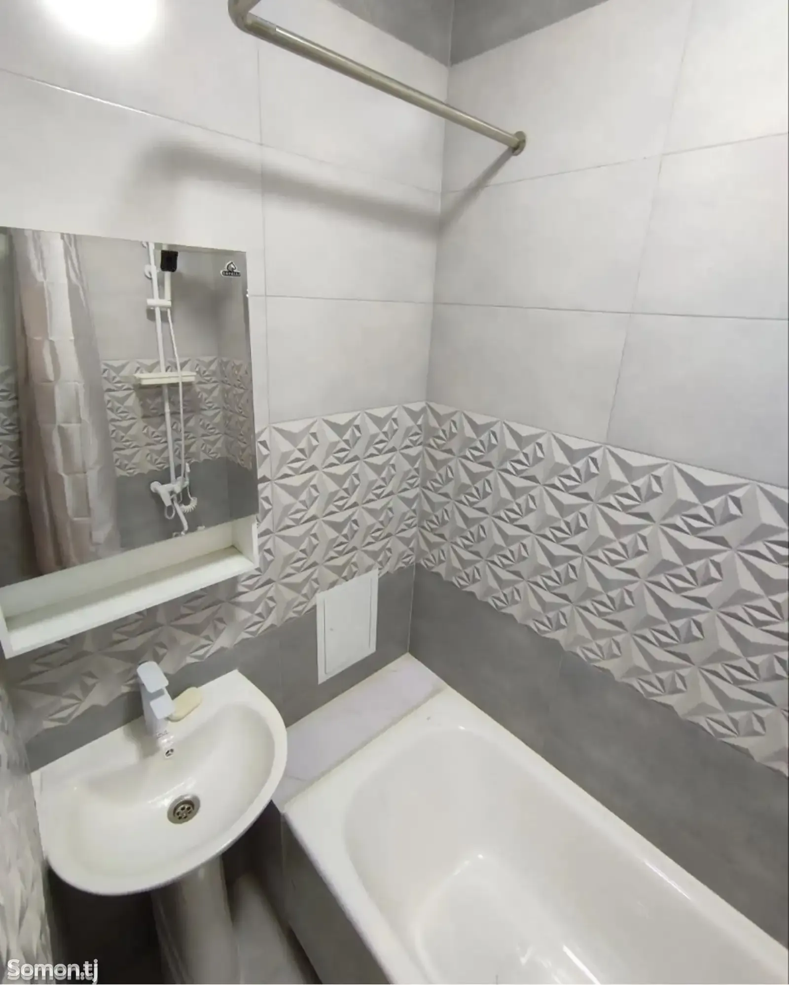 2-комн. квартира, 15 этаж, 60м², исмоили сомони