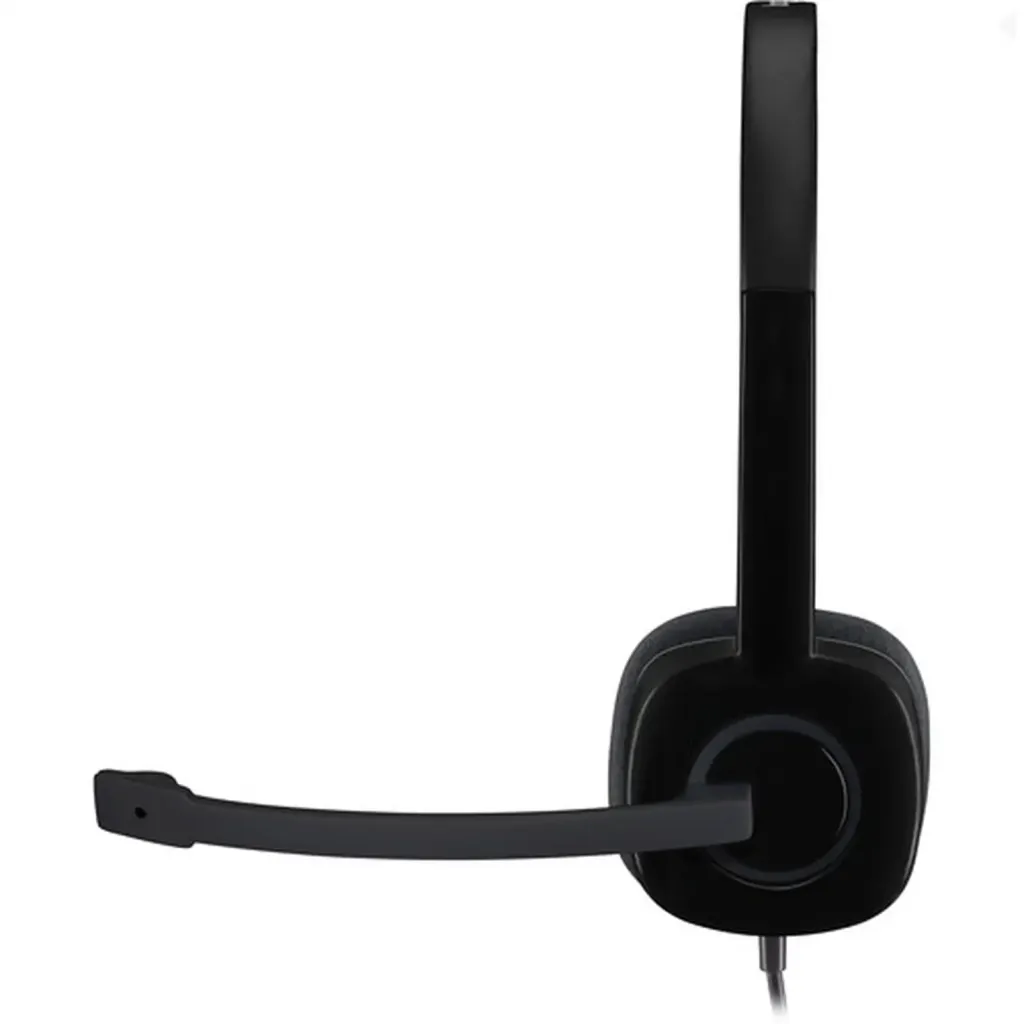 Гарнитура Logitech H151 Stereo Headset с шумоподавлением 3.5 мм Black