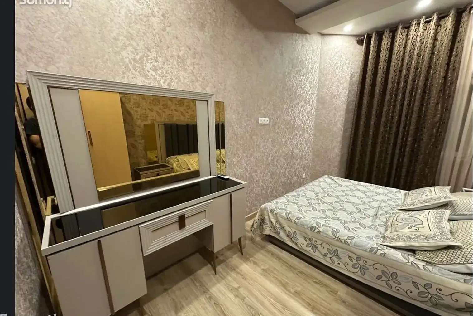 1-комн. квартира, 11 этаж, 59 м², Шохмансур