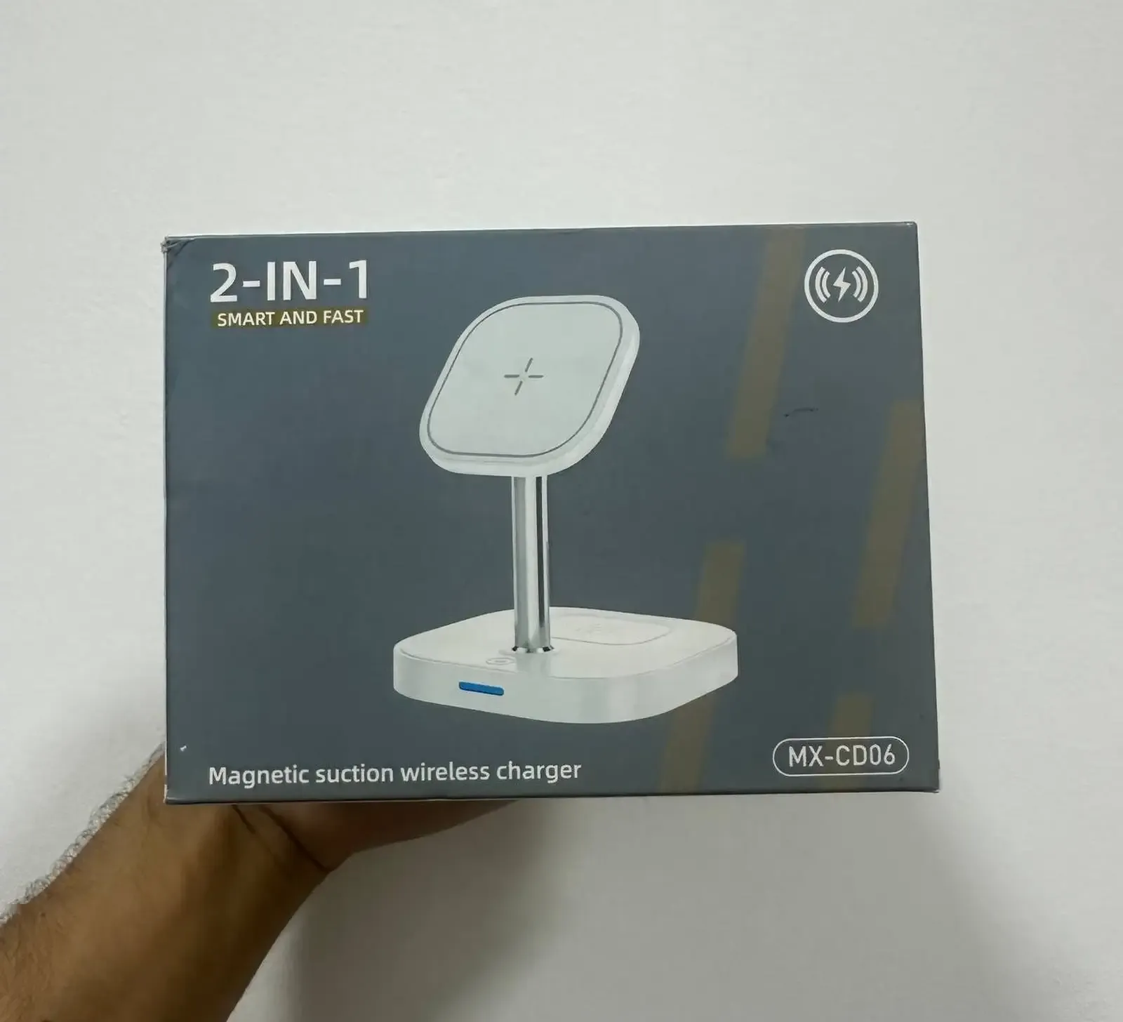 Магнитное беспроводное зарядное устройство CD06 Magnetic Suction Wireless Charge