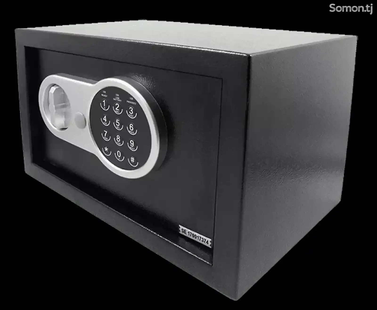 Сейф Safeburg SB-250 BLACK для денег/документов/драгоценностей. Для дома и офиса — фото 5