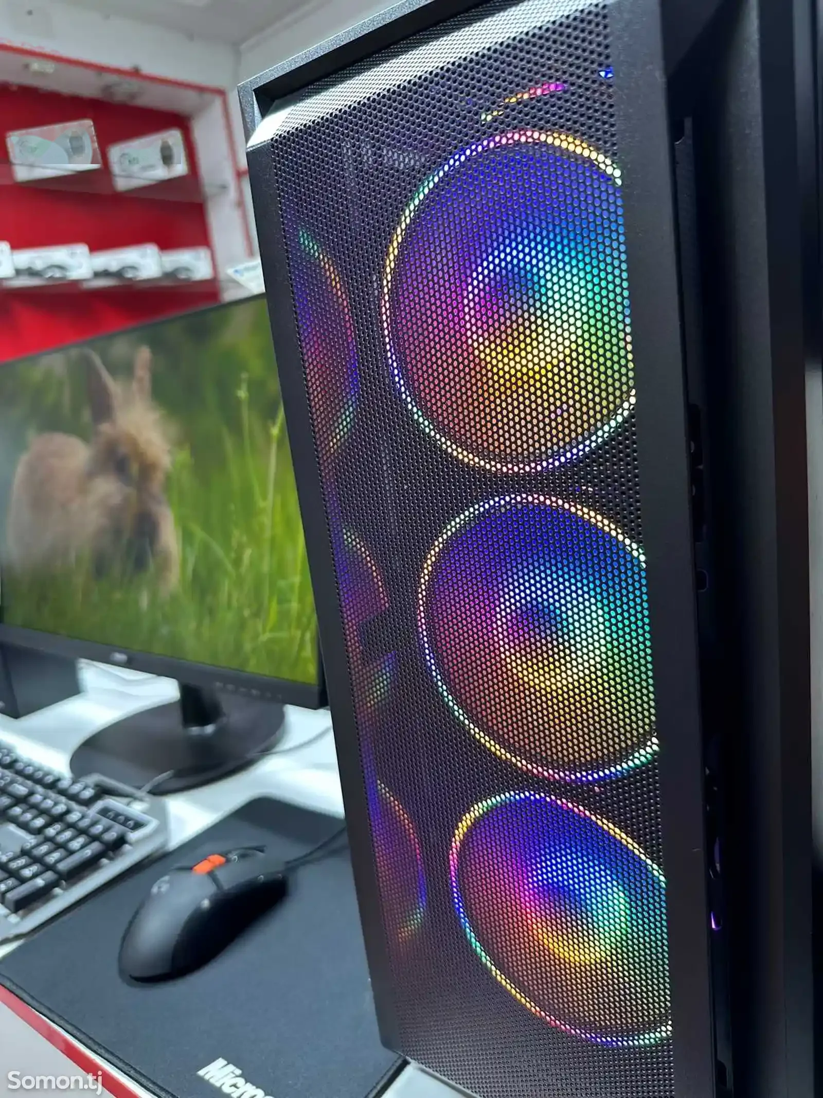 Игровой компьютер Core i7 4770/HDD 1TB/SSD 256 GB/Geforce GT 730/RAM 16Gb