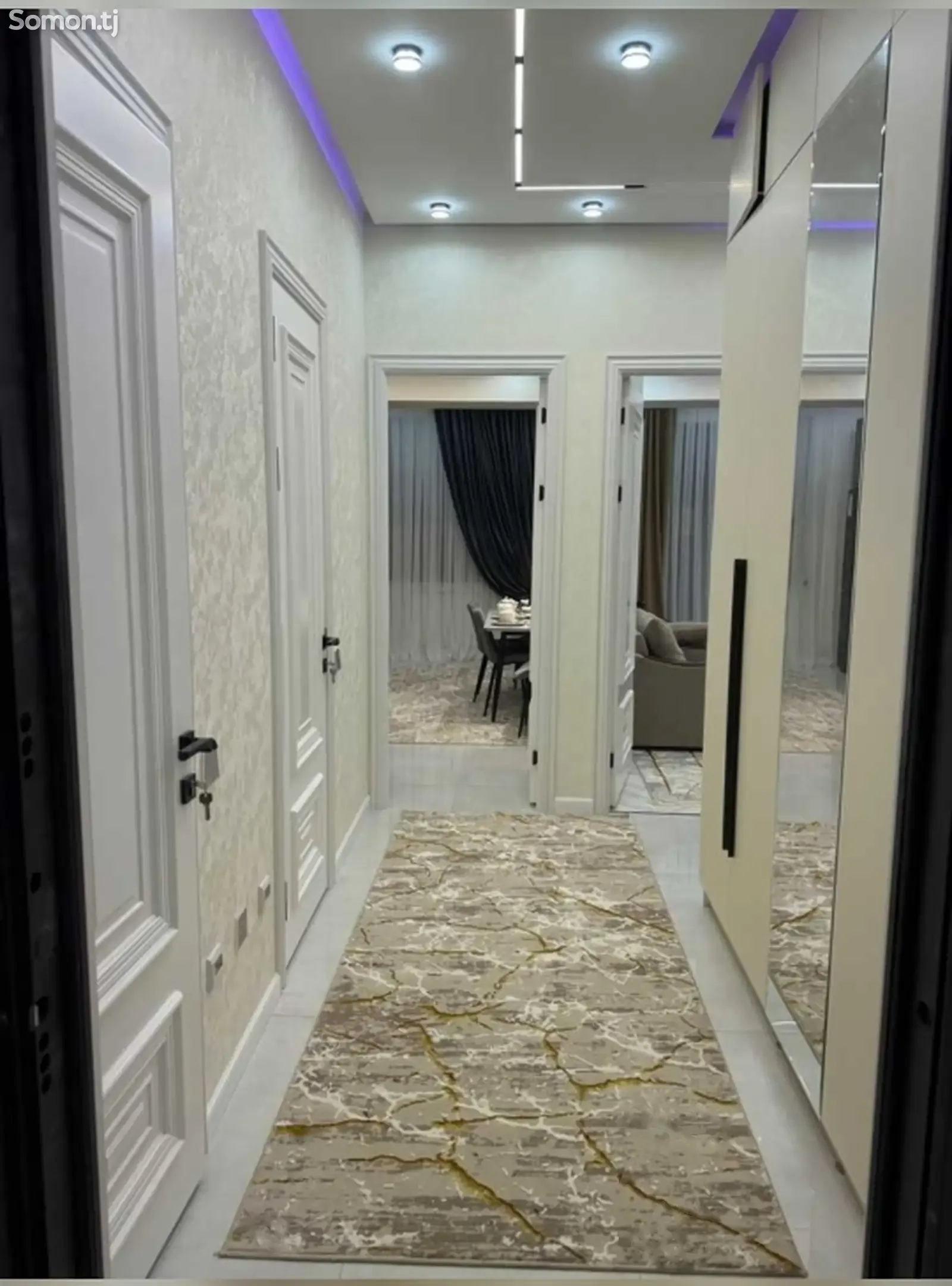 2-к квартира, 17 этаж, 60 м², Шохмансур