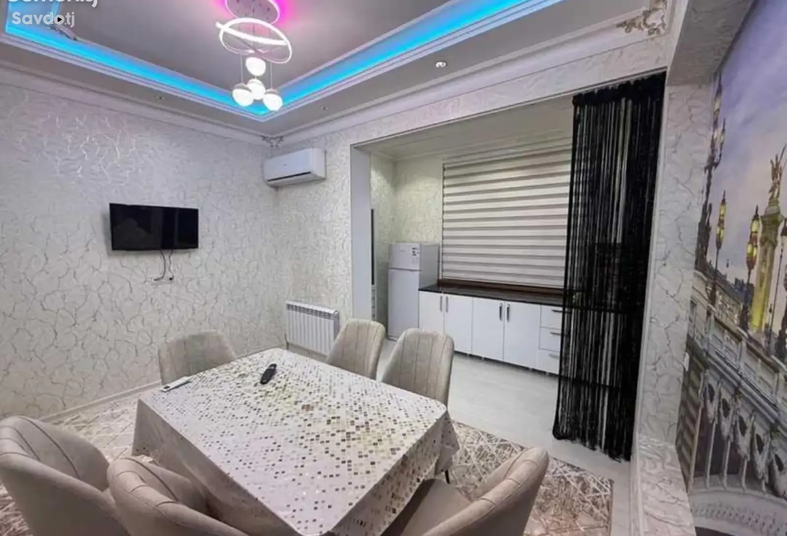 2-комн. квартира, 6 этаж, 104м², Сомони