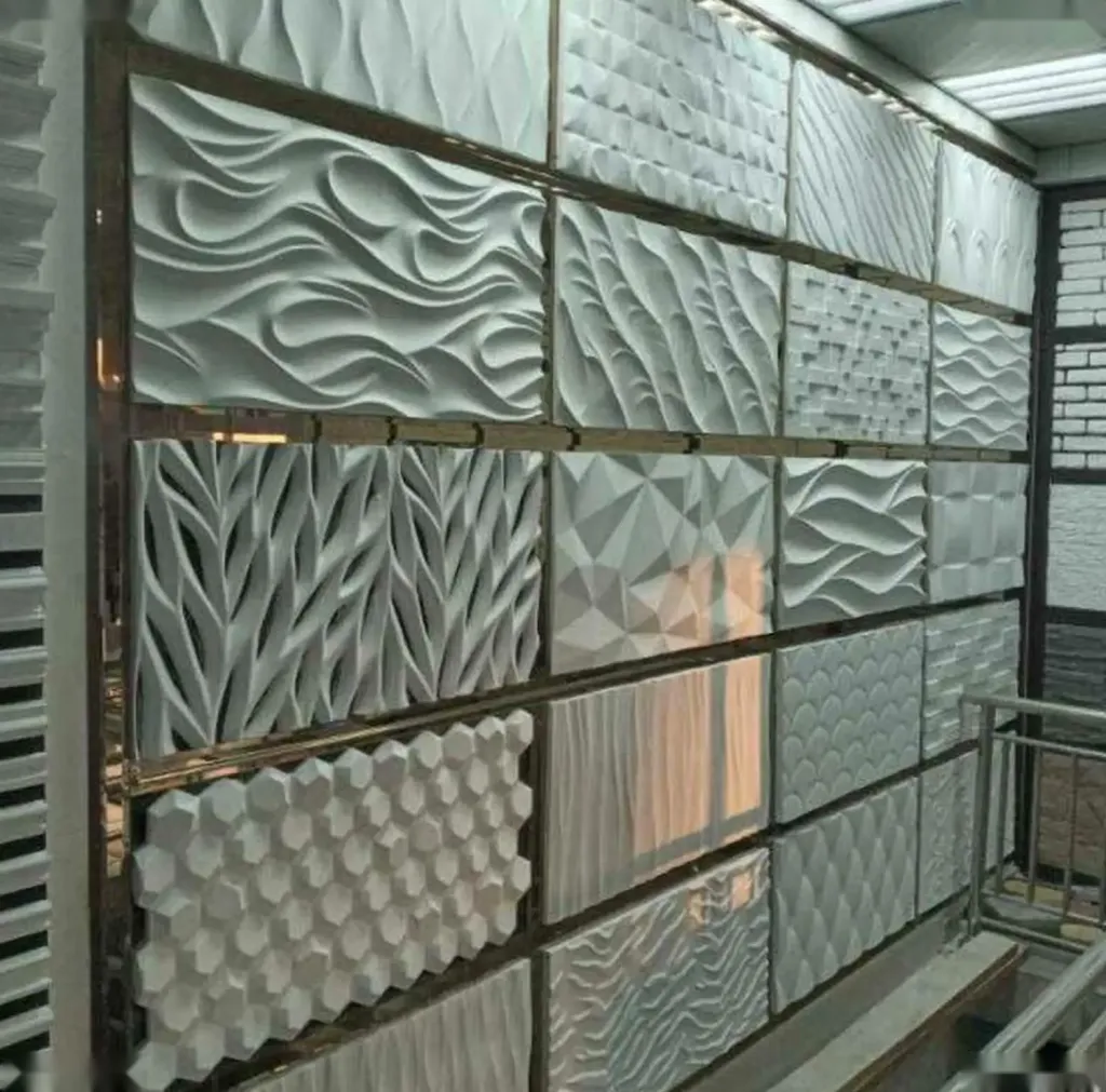 Гипсовая 3D панель