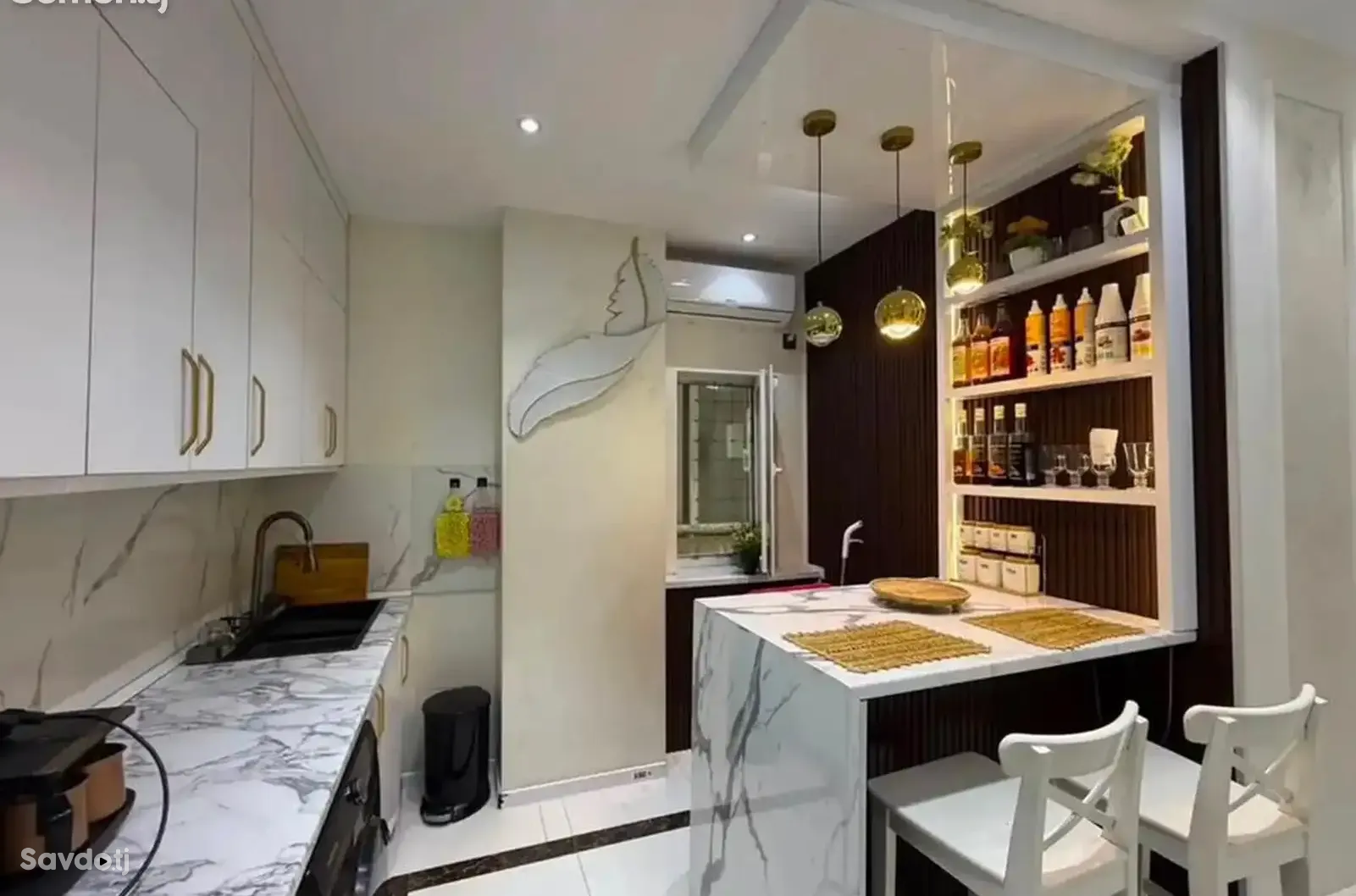 2-комн. квартира, 12 этаж, 76м², Шохмансур