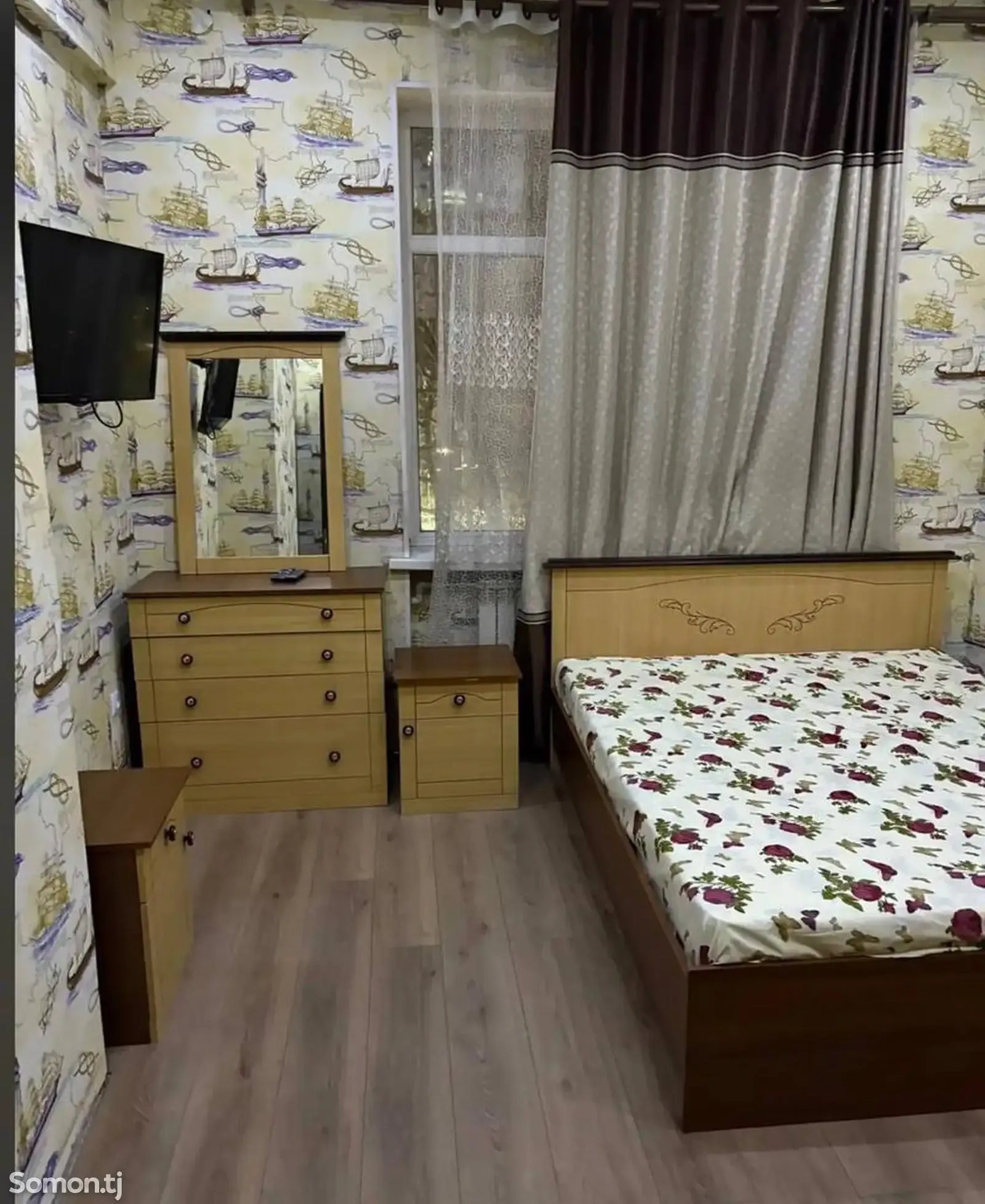 2-комн. квартира, 4 этаж, 50м², Шохмансур
