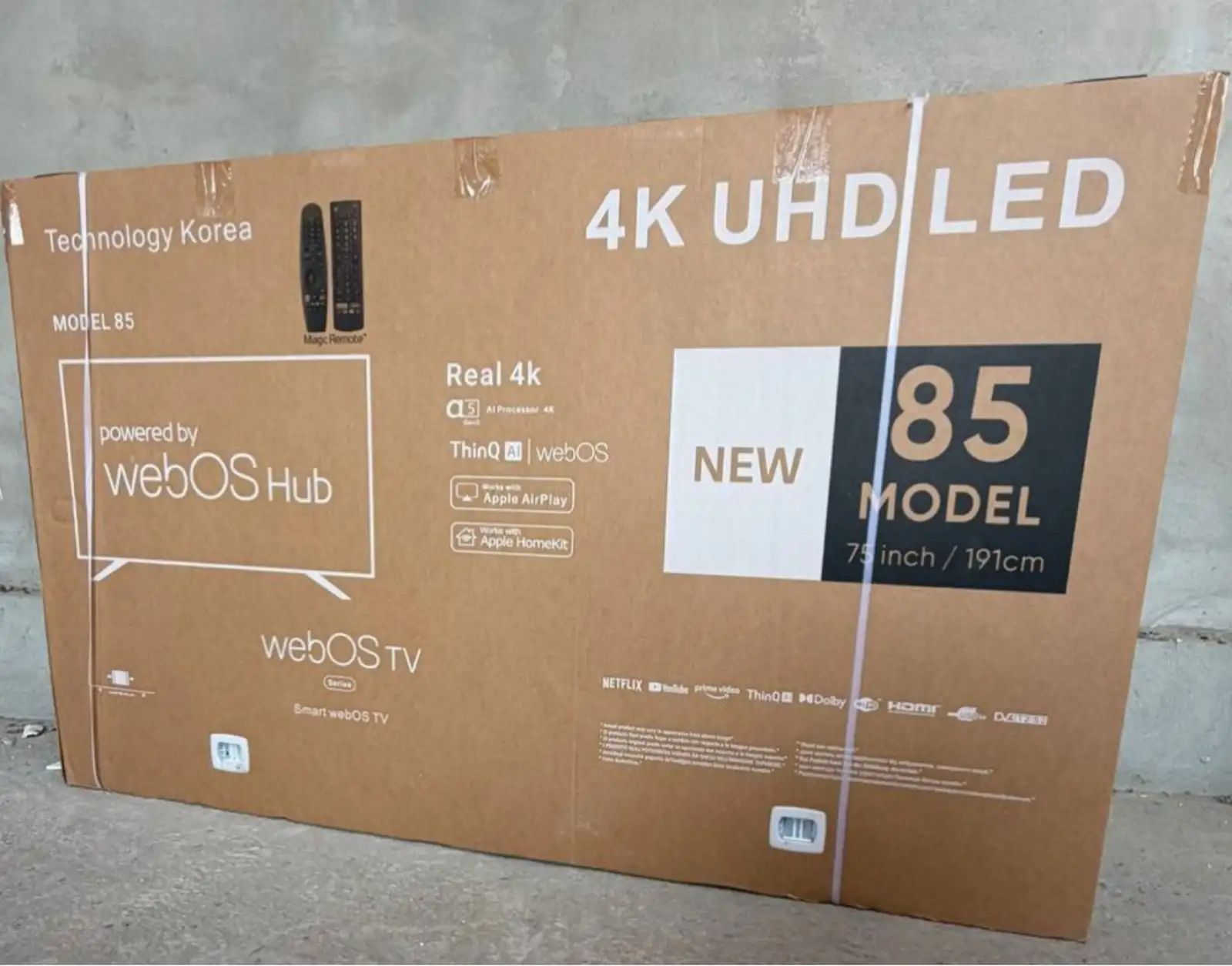 Телевизор Samsung WebOS 4k Korea