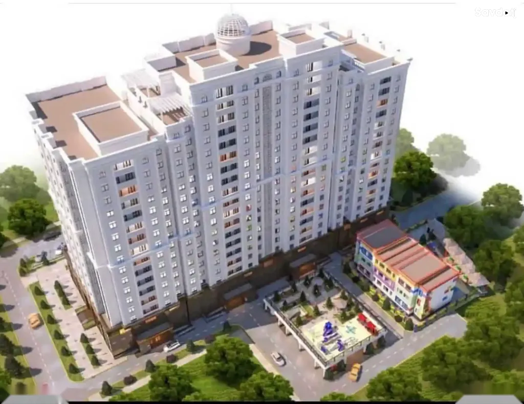 1-комн. квартира, 9 этаж, 61 м², Танк, Улица Академиков Раджабовых, Центр, Шохмансур