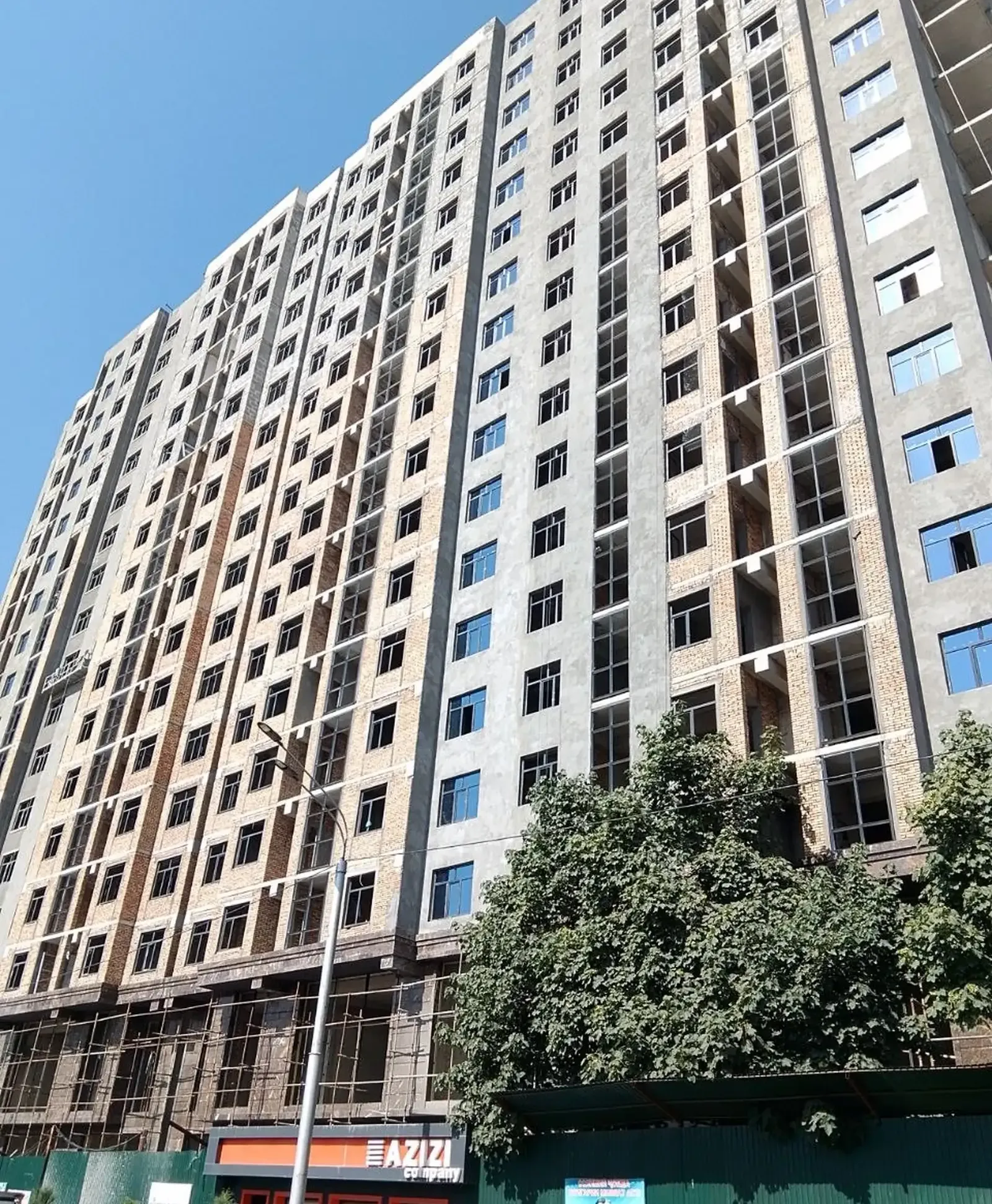 3-комн. квартира, 16 этаж, 106 м², Шохмансур