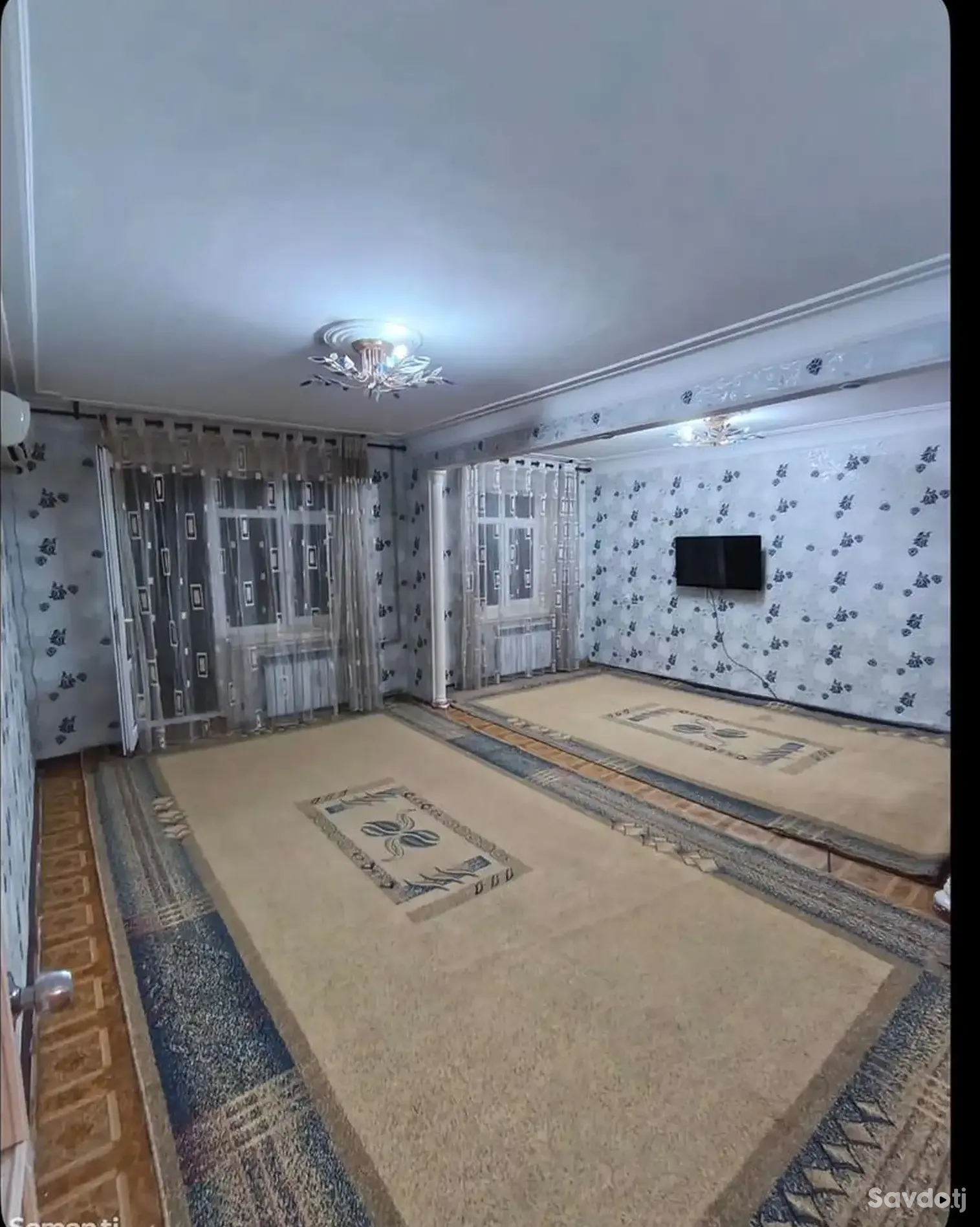 4-комн. квартира, 3 этаж, 85м², Сино