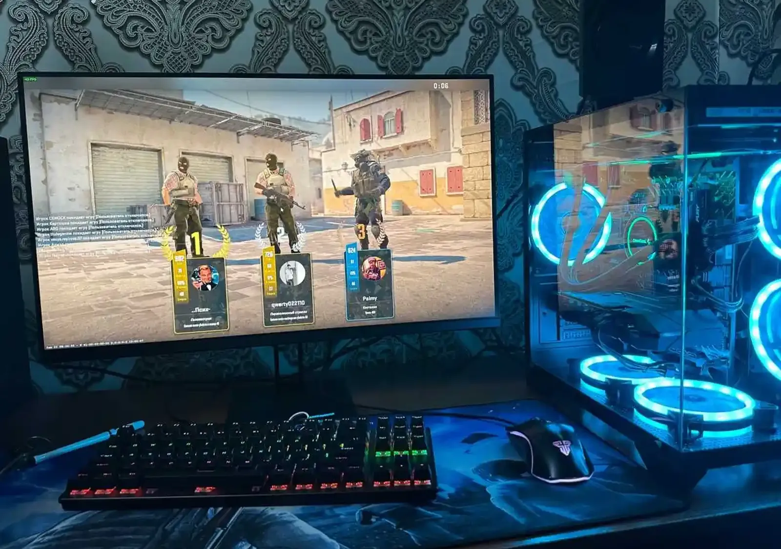 Игровой компьютер Core i5-12400F RAM DDR4 32GB SSD M2 512TB GTX 1660 TI