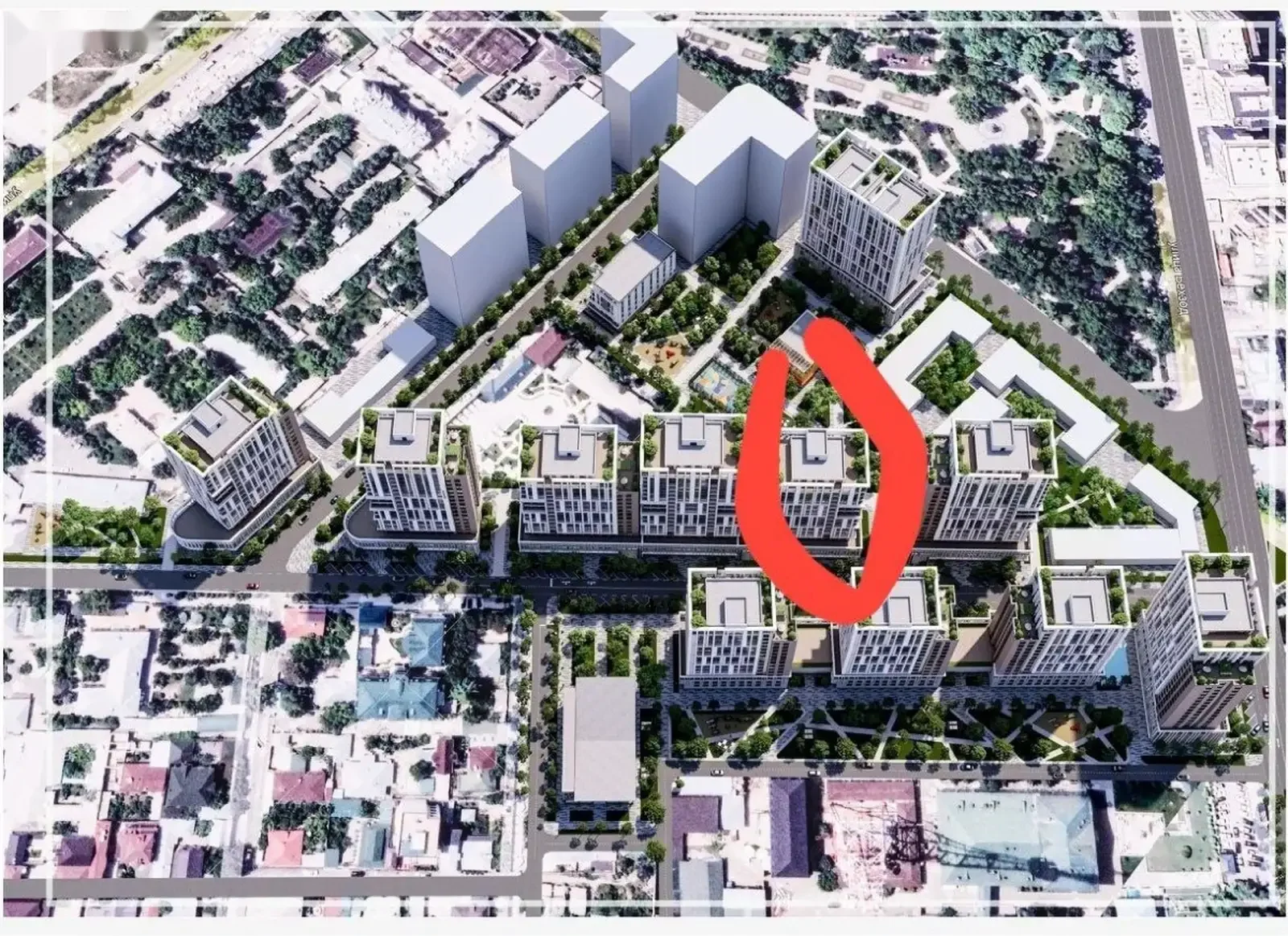 1-комн. квартира, 16 этаж, 69 м², И Сомонӣ — фото 2